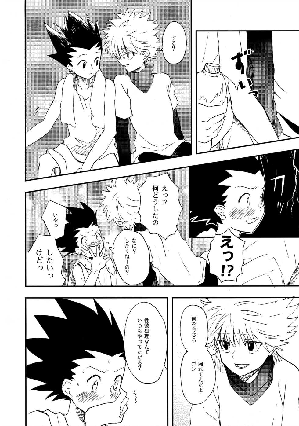 (C86) [Irori (Yui)] Ushiro no Shoumen (Hunter x Hunter) - Page 21