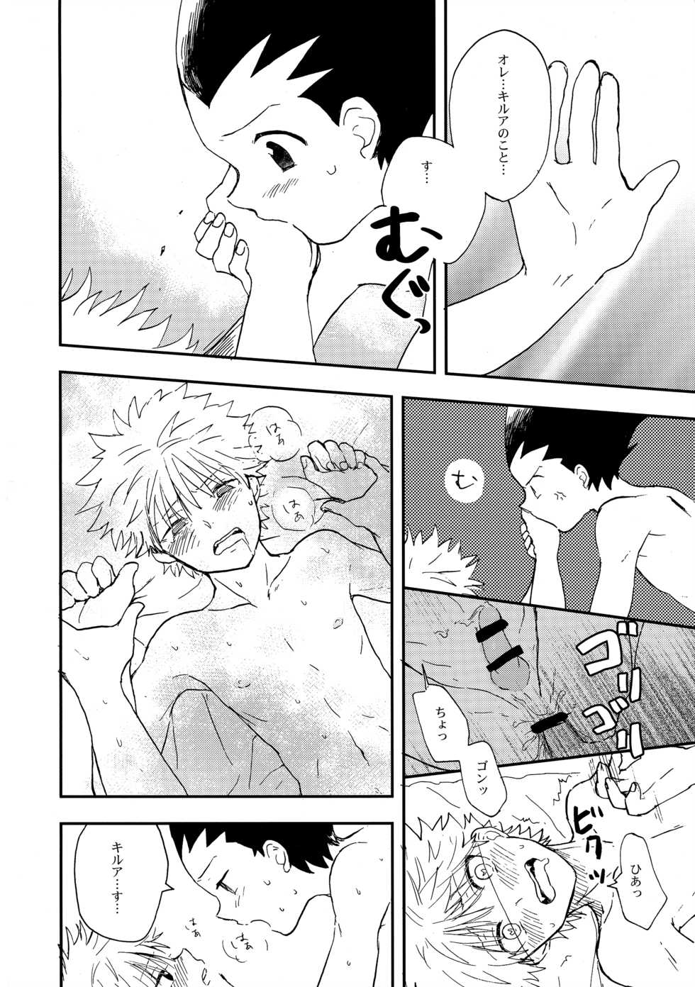 (C86) [Irori (Yui)] Ushiro no Shoumen (Hunter x Hunter) - Page 25