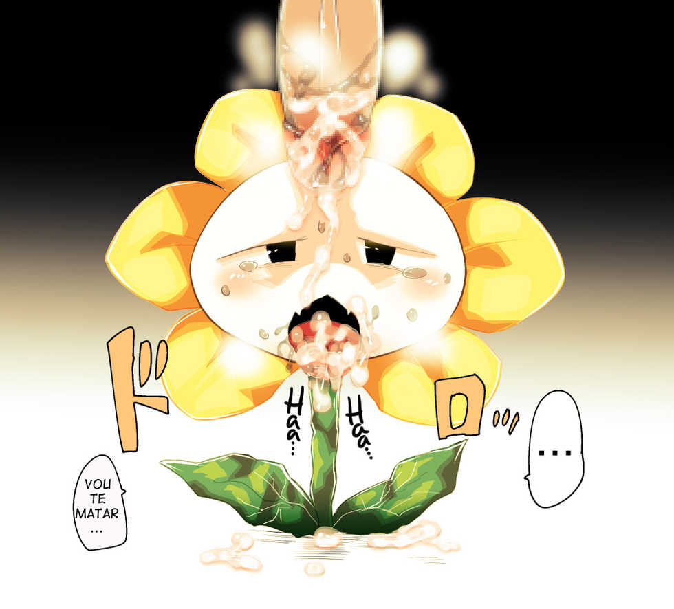 [Gaku] Kiniro no Ohana-chan | Golden Flower (Undertale) [Portuguese-BR] [Gasai Yuno4444] - Page 3