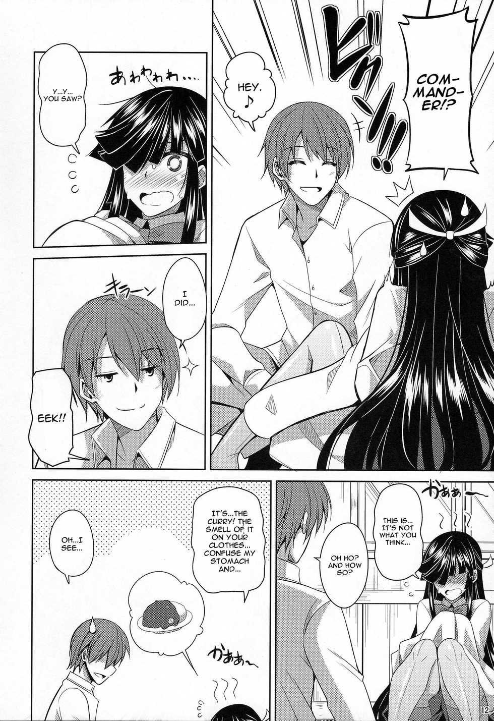 (C88) [Dokomademo Aoi Sora ni Ukabu Niku. (Nikusoukyuu.)] Mite Imasu.... (Kantai Collection -KanColle-) [English] - Page 12