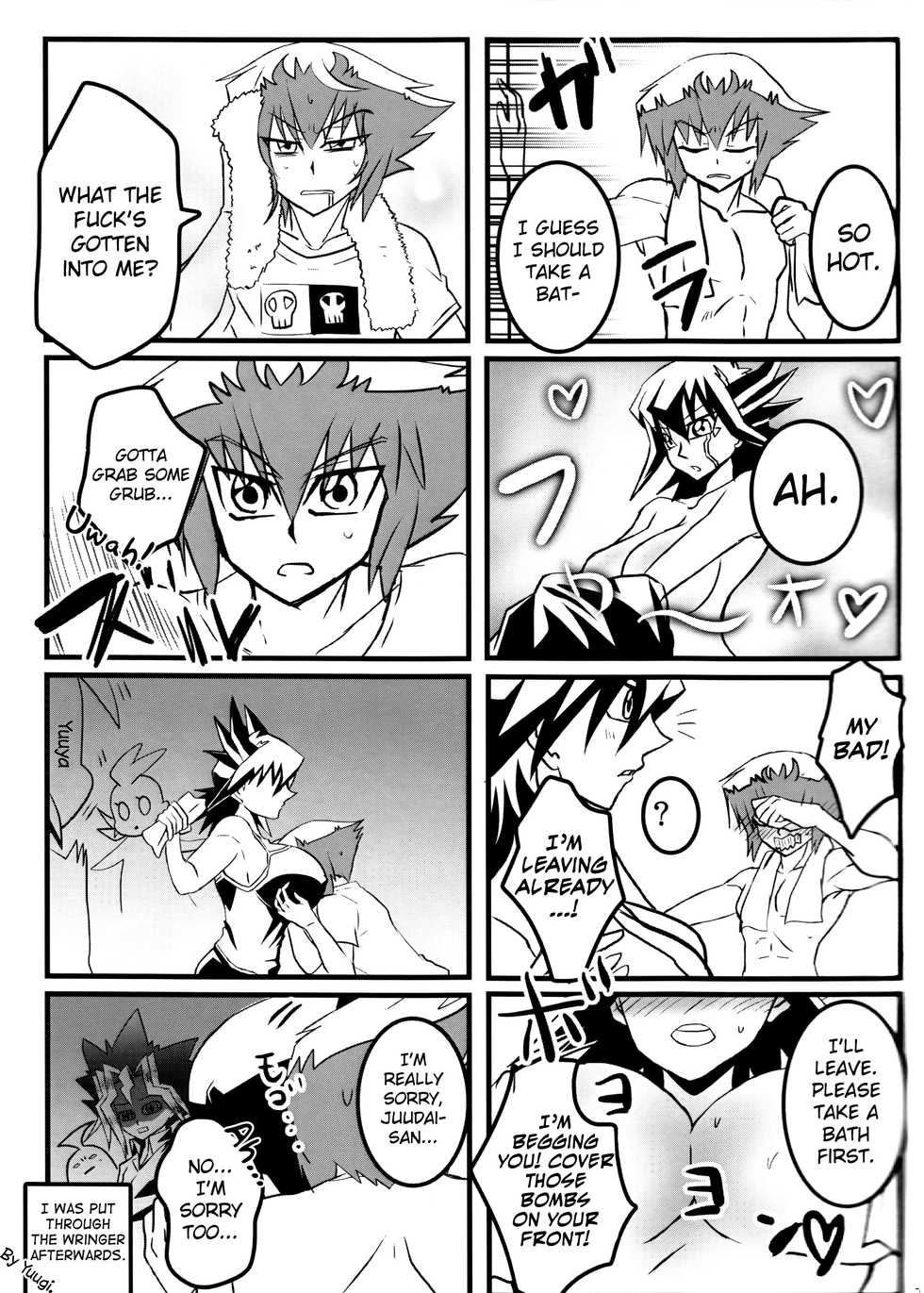 (Sennen Battle Phase 19) [Monpe Kagekiha (Murako)] Doutei Dai-san to Donkan Sei-san ♀ ga Koibito ni naru made no Yakusuun Hi (Yu-Gi-Oh! GX, Yu-Gi-Oh! 5D's) [English] [biribiri] - Page 5