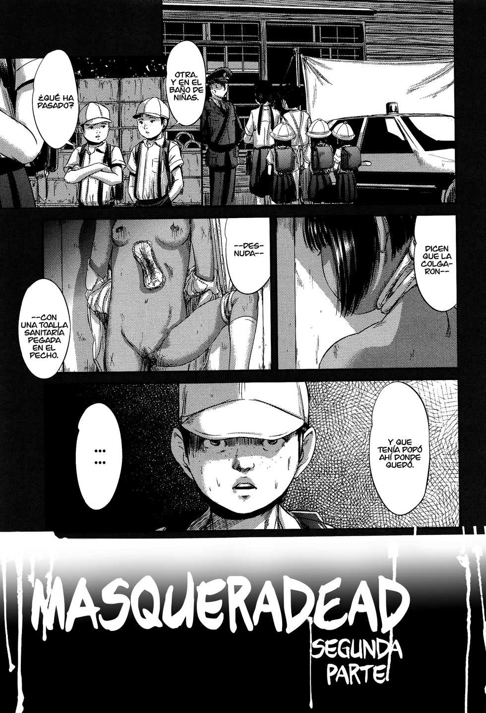 [Shinjima Saki] MasqueraDead Kouhen | MasqueraDead Segunda Parte (MasqueraDead) [Spanish] {Ongomarrano} - Page 1