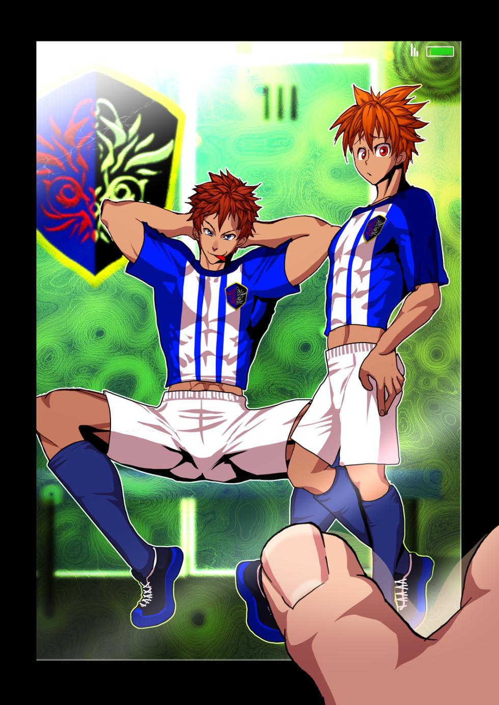 [Giman no Hakoniwa] Male Prostitutes' Sexy Costume - Page 1