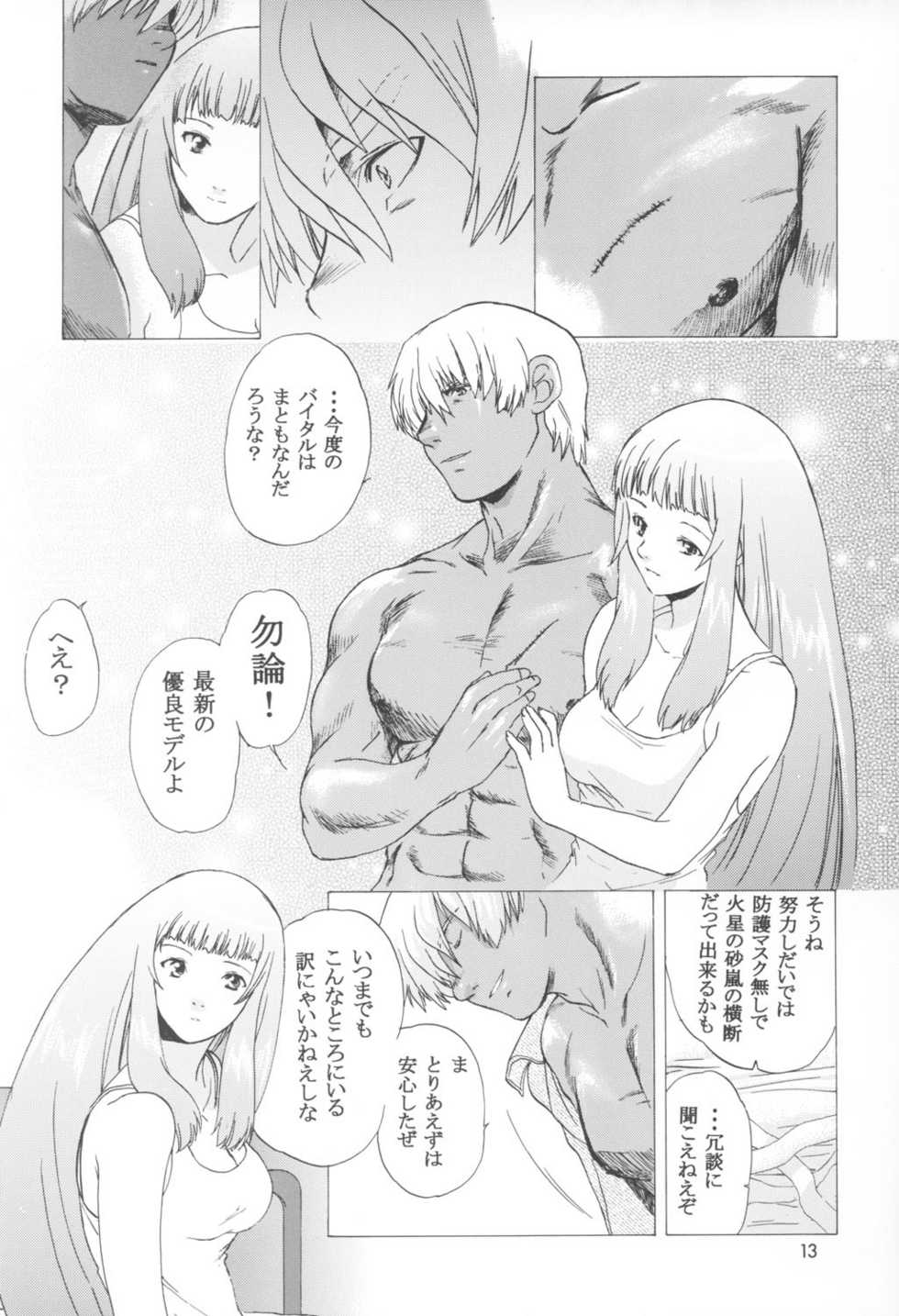 (C64)[Toko-ya (Kitoen)] Yukuzo! Aumaan Daikessen!! Gojitsudan (Zone of the Enders) - Page 13