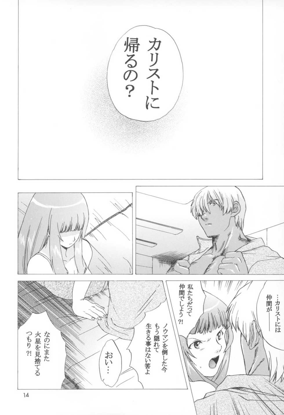 (C64)[Toko-ya (Kitoen)] Yukuzo! Aumaan Daikessen!! Gojitsudan (Zone of the Enders) - Page 14
