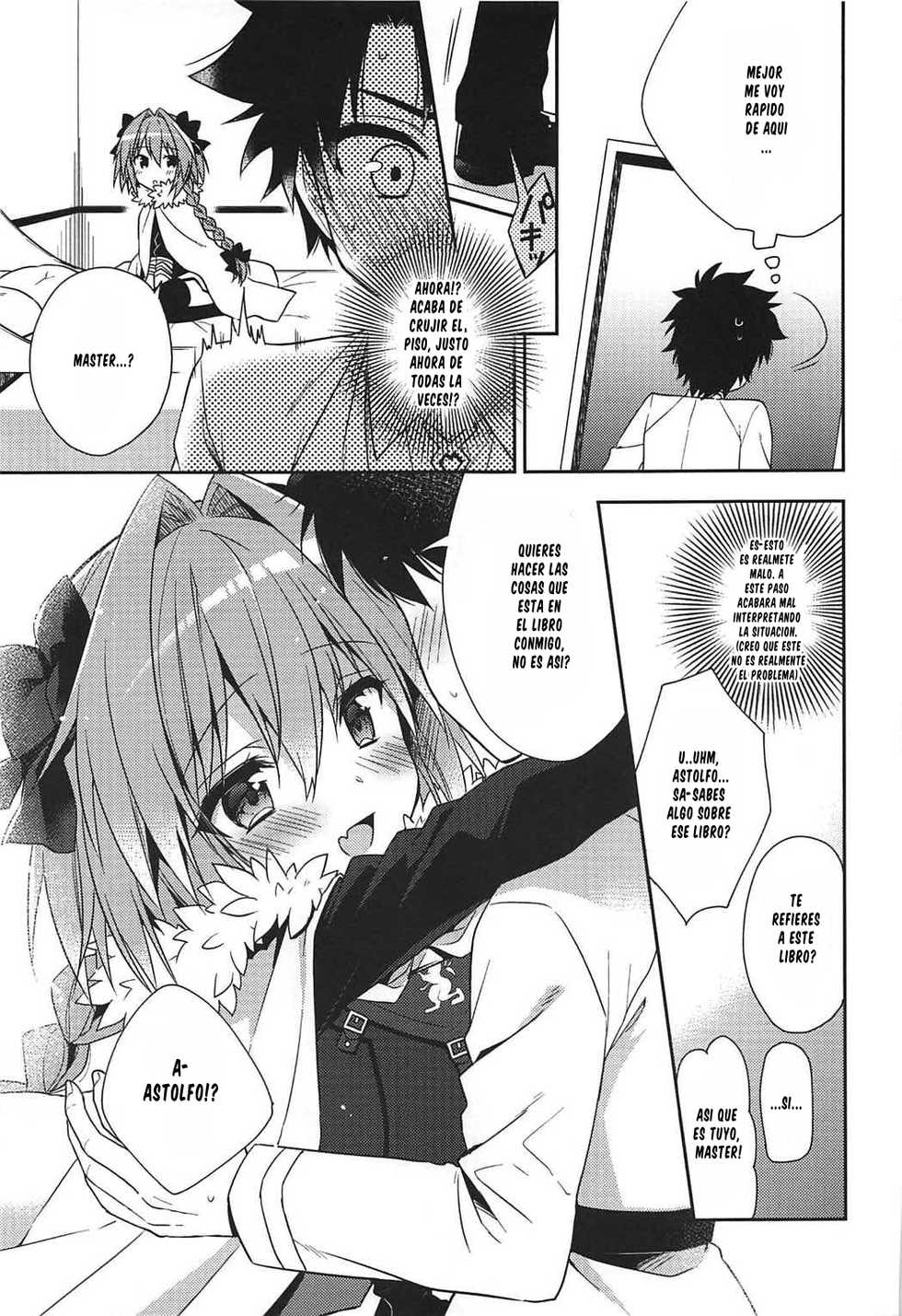 (COMIC1☆11) [R*kaffy (Aichi Shiho)] Suki Suki Astolfo (Fate/Grand Order) [Spanish] [cywdt.group] - Page 6