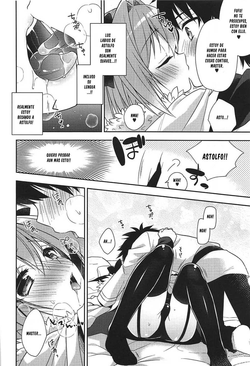 (COMIC1☆11) [R*kaffy (Aichi Shiho)] Suki Suki Astolfo (Fate/Grand Order) [Spanish] [cywdt.group] - Page 7