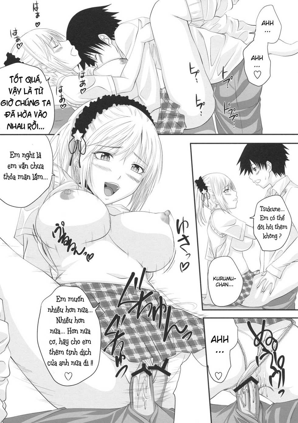 (C74) [Yorimichi (Arsenal)] RosaVam if Story ~Kurono Kurumu Hen~ (Rosario + Vampire) [Vietnamese Tiếng Việt] [Jeanne] - Page 12