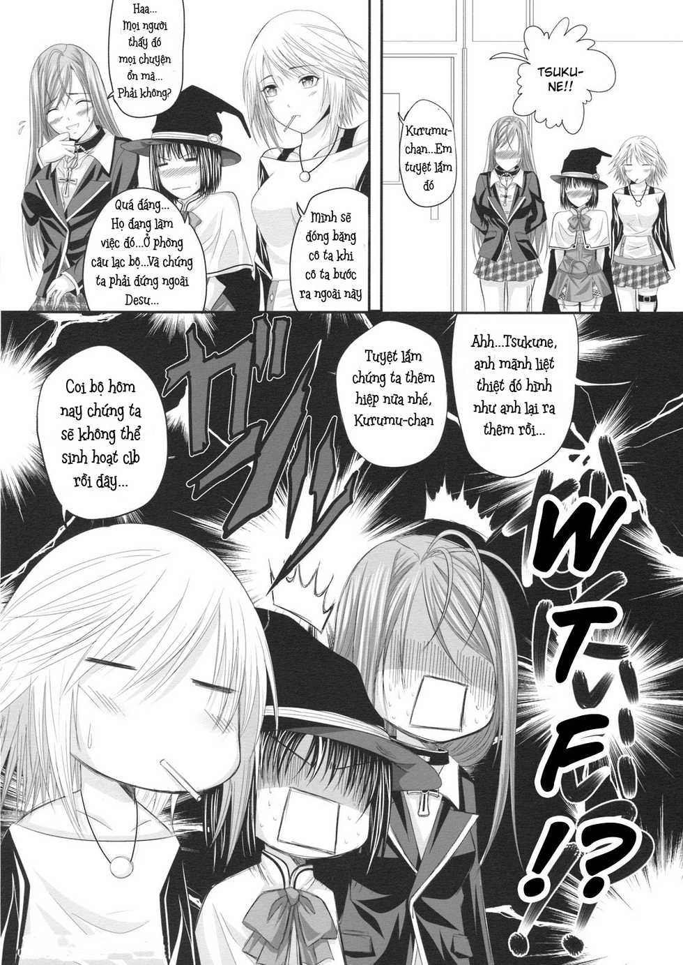 (C74) [Yorimichi (Arsenal)] RosaVam if Story ~Kurono Kurumu Hen~ (Rosario + Vampire) [Vietnamese Tiếng Việt] [Jeanne] - Page 17