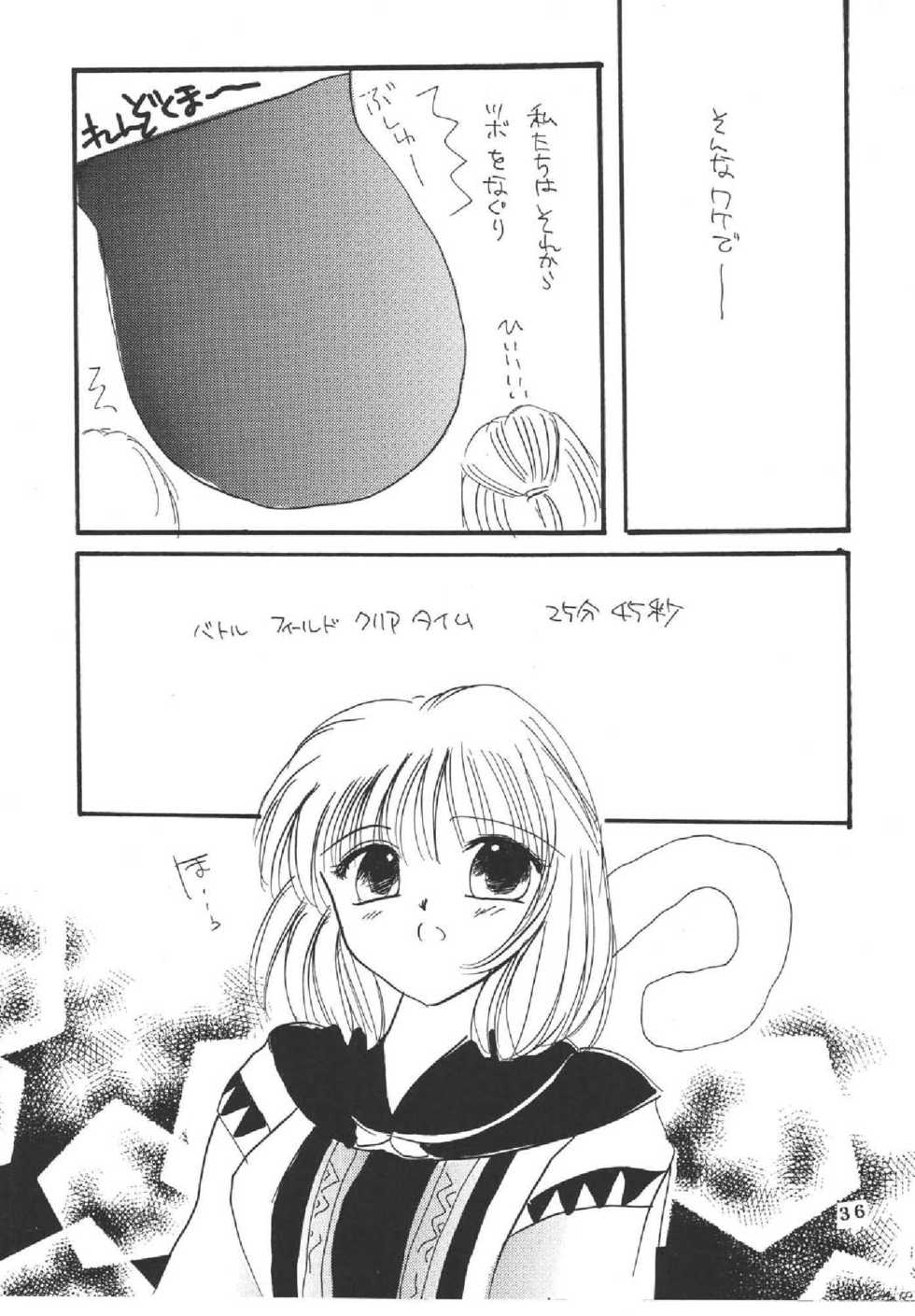 (C69) [Mifuyu (Mitaka Rima, Karin)] Melon pie+1 (Final Fantasy XI) - Page 34