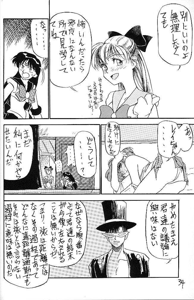 (C44) [V. Hercules (Ookame Toutarou, Sazanami Kazuto)] Mejiro (Bishoujo Senshi Sailor Moon, Genji Tsuushin Agedama) - Page 33