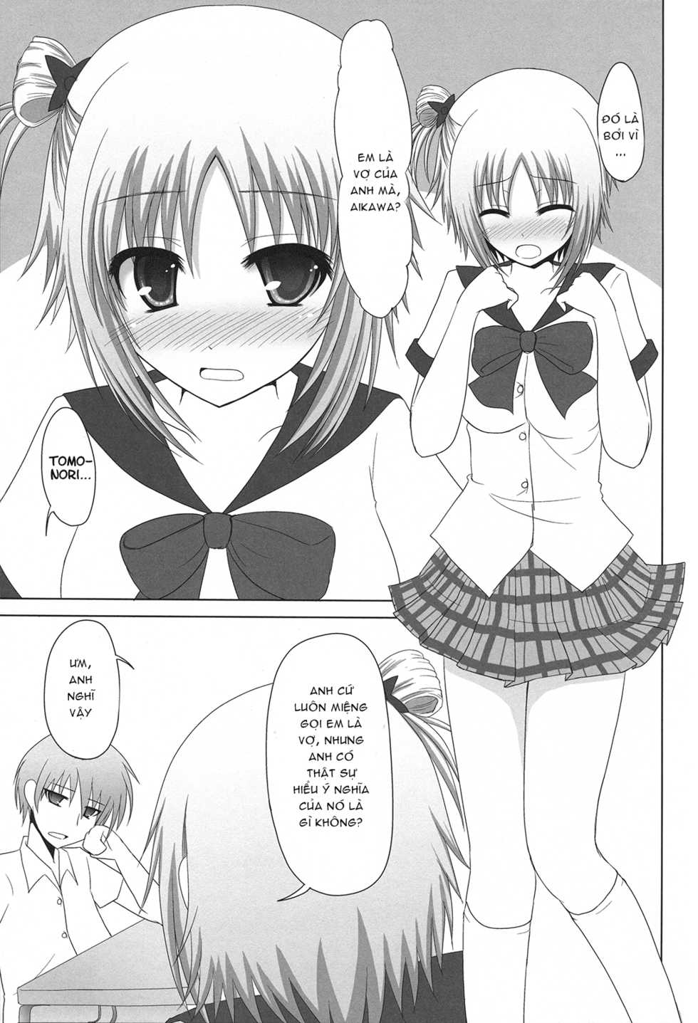 (COMIC1☆6) [Iron Plate (Yaki Ohagi)] Kore wa Gakuen Tsuma desu ka? Hai, Kakure Kyonyuu desu | Is This A School Wife? Yes, She Secretly Has Big Breasts (Kore wa Zombie desu ka) [Vietnamese Tiếng Việt] [Demon Victory Team] - Page 2