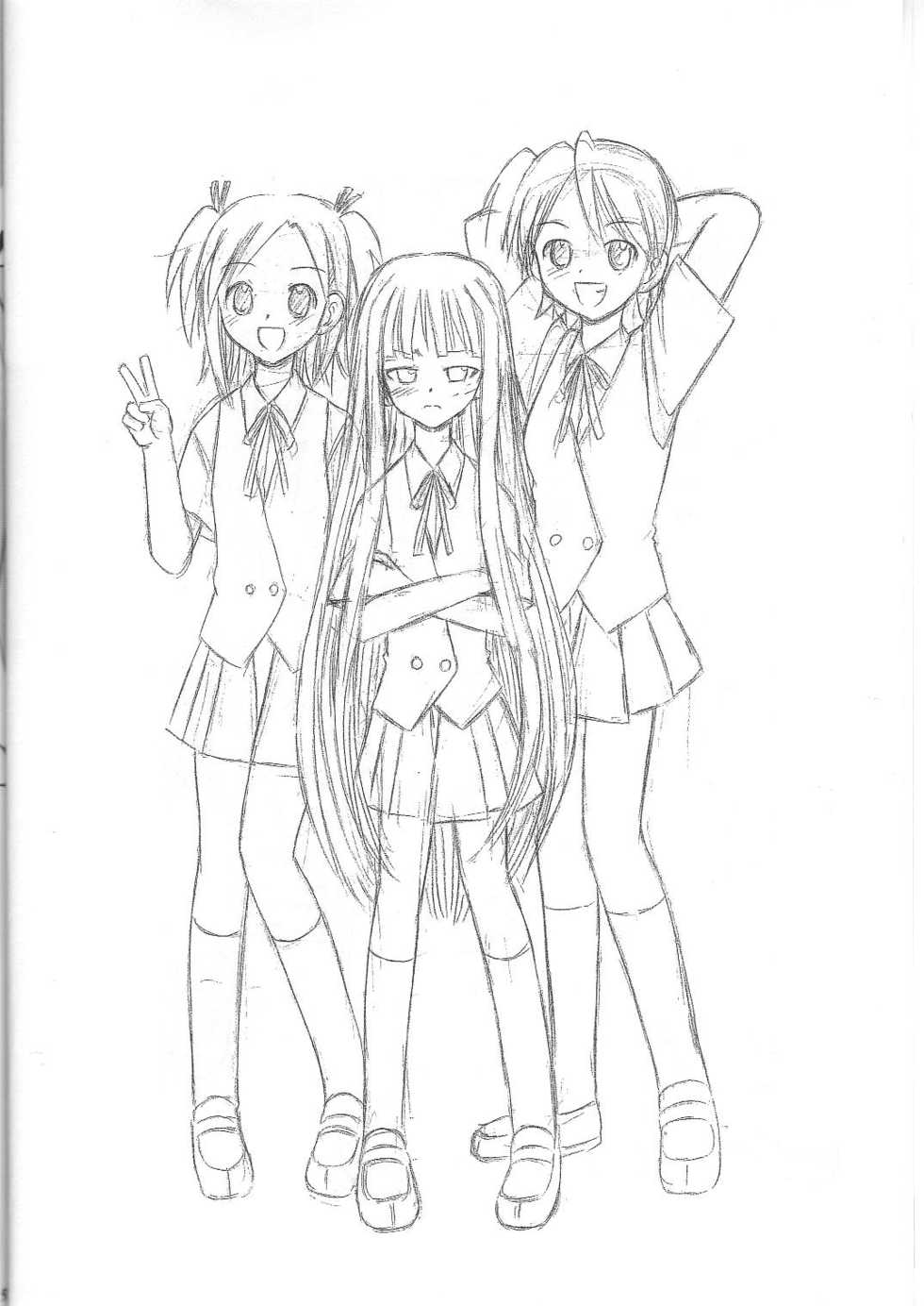 [Studio Wallaby (Deep Purple '72)] Sukumizu Bloomer Pleated Skirt de Hakudaku! 2 (Mahou Sensei Negima!) - Page 3