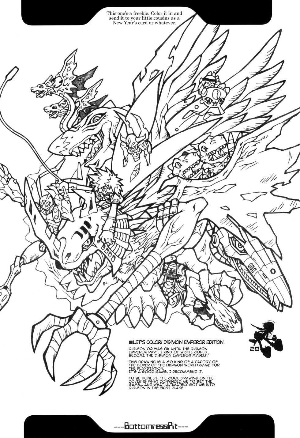 (C61) [BottomressPit (Bonzakashi)] Digimon Queen 01+ (Digimon Adventure) [English] [ATF] - Page 27