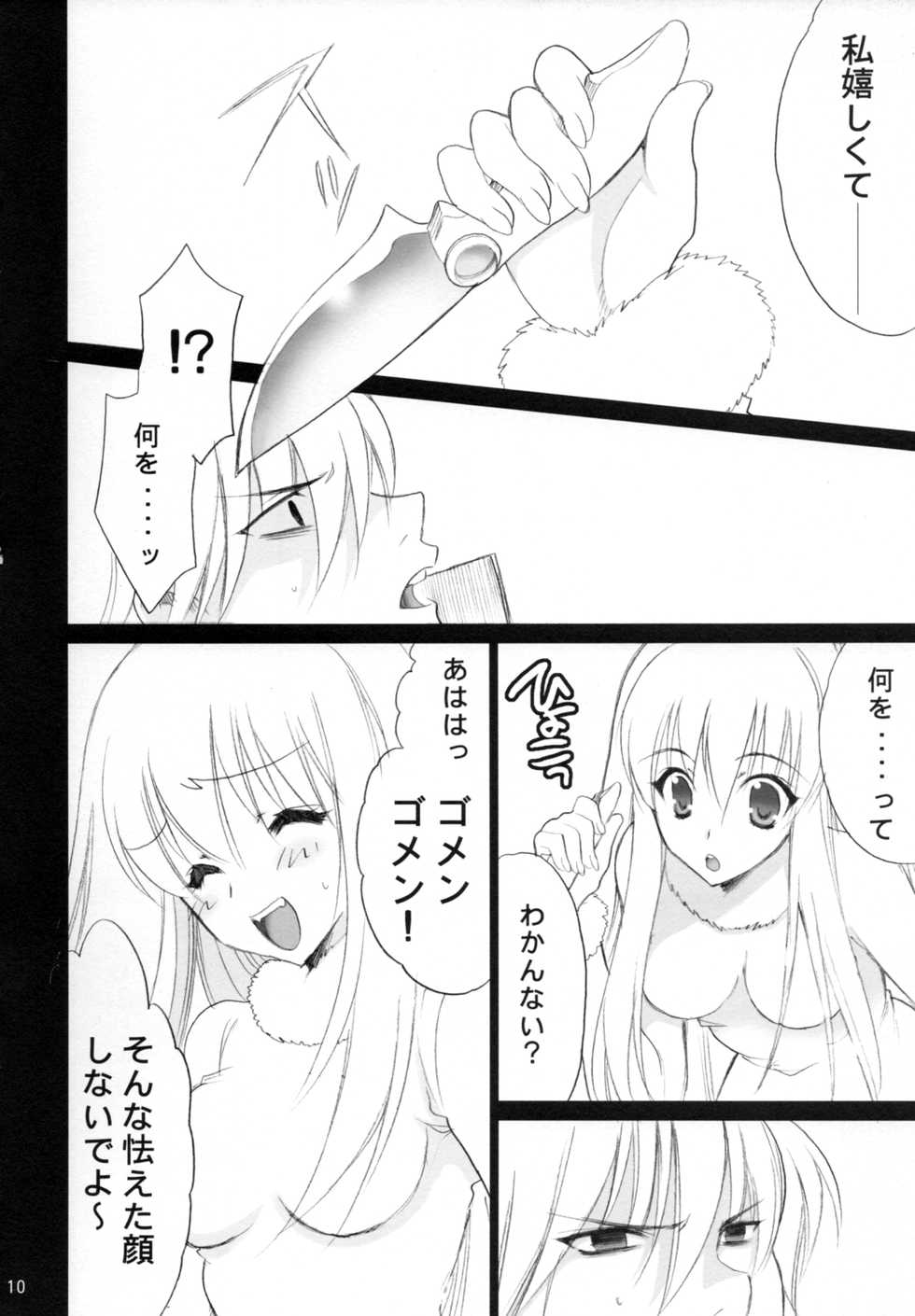 (SC37) [NIKKA (Mario Kaneda)] Ryuusei LOVERS (DARKER THAN BLACK) - Page 9