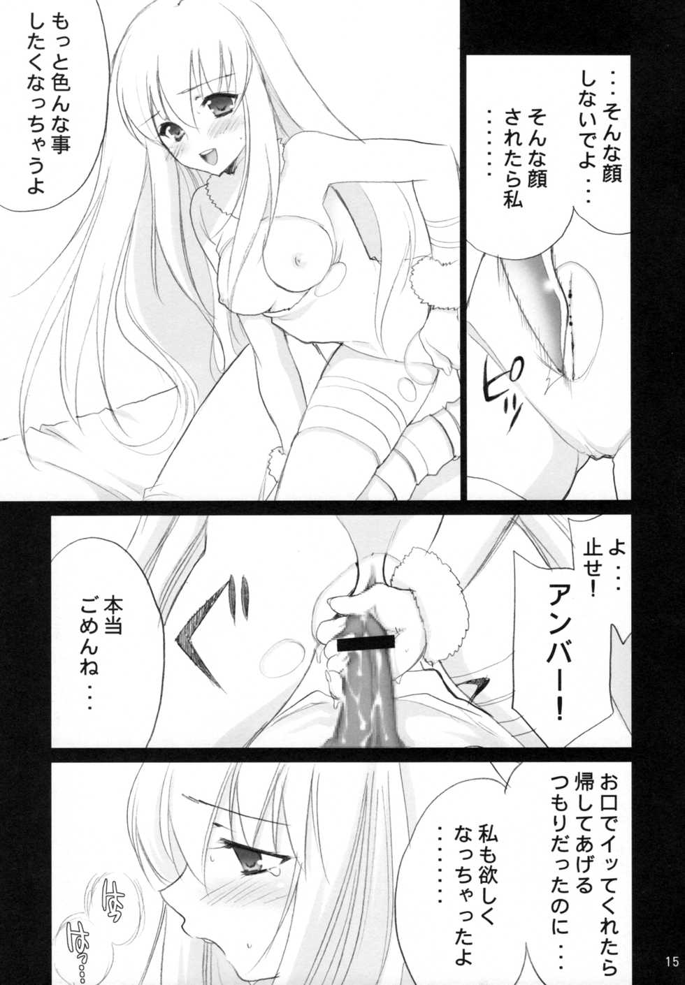 (SC37) [NIKKA (Mario Kaneda)] Ryuusei LOVERS (DARKER THAN BLACK) - Page 14