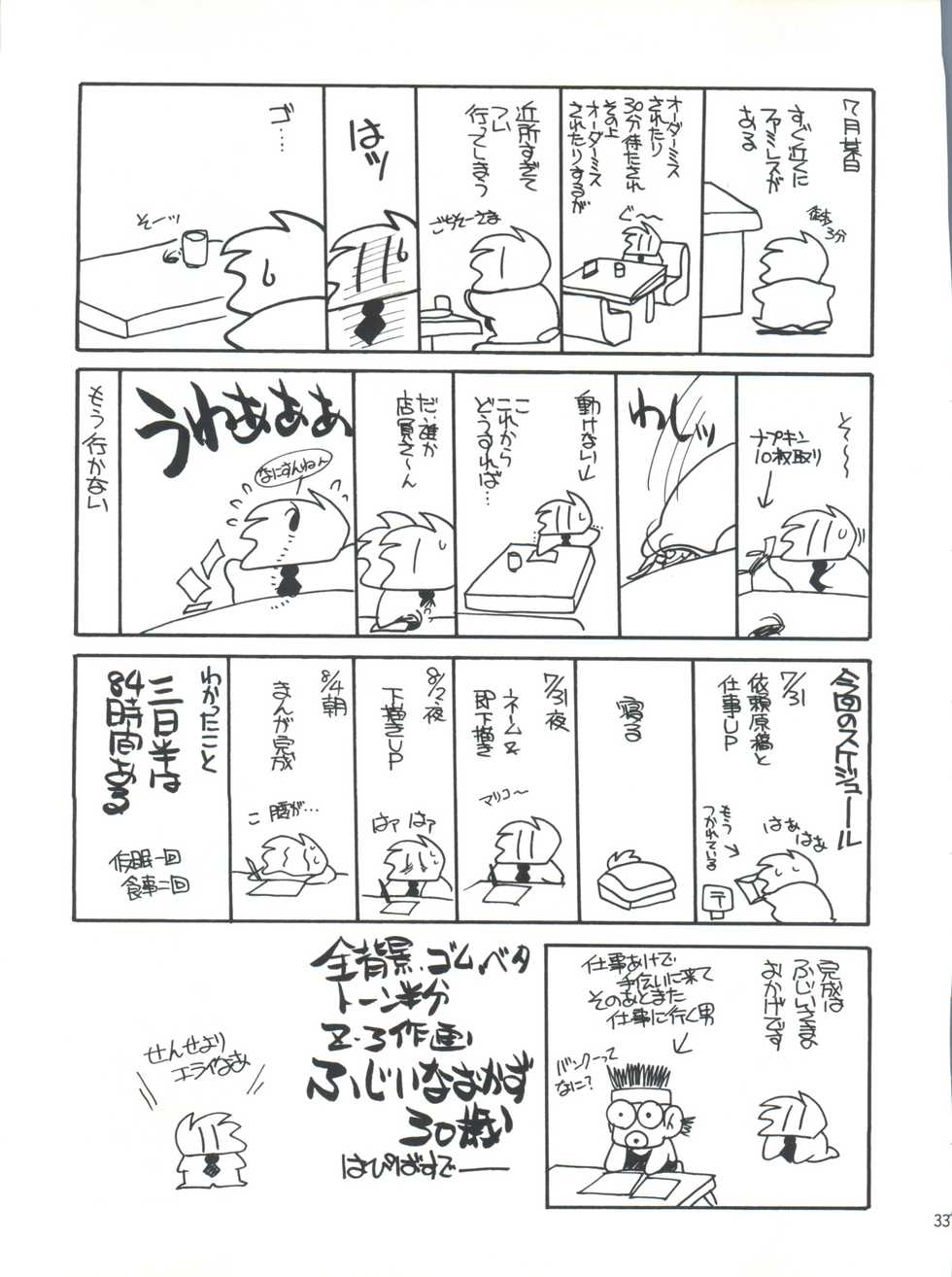 (C54) [Shishamo House (Araki Akira)] Moeru Kyonyuu Racer!! (Bakusou Kyoudai Lets & Go!!) - Page 33