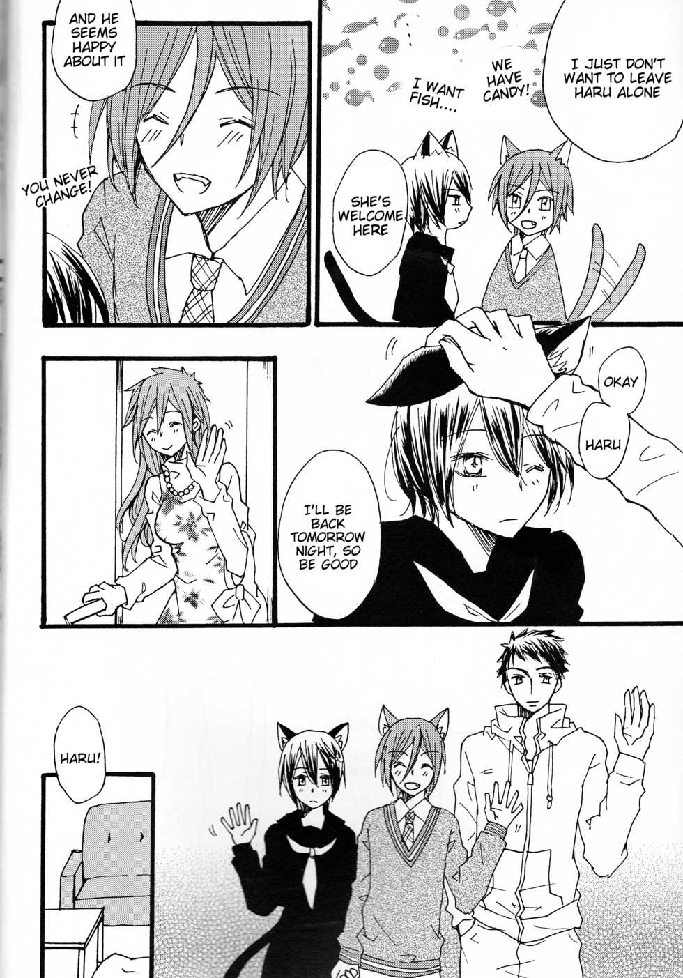 (SUPER25) [STAR FALL (Aono)] Nyan Nyan Biyori (Free!) [English] [Tigoris Translates] - Page 5