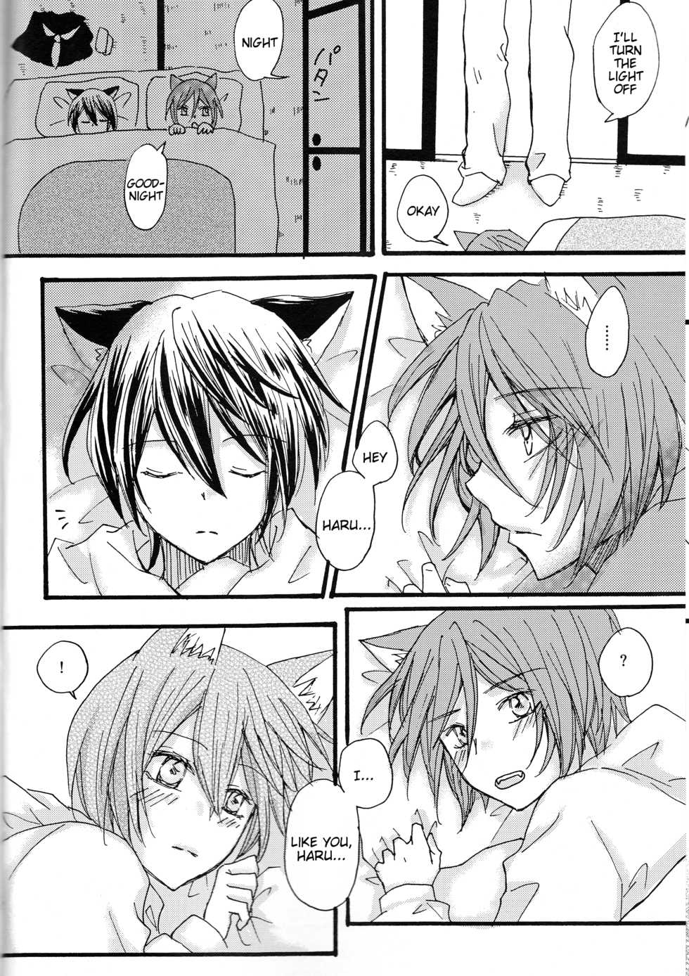 (SUPER25) [STAR FALL (Aono)] Nyan Nyan Biyori (Free!) [English] [Tigoris Translates] - Page 7