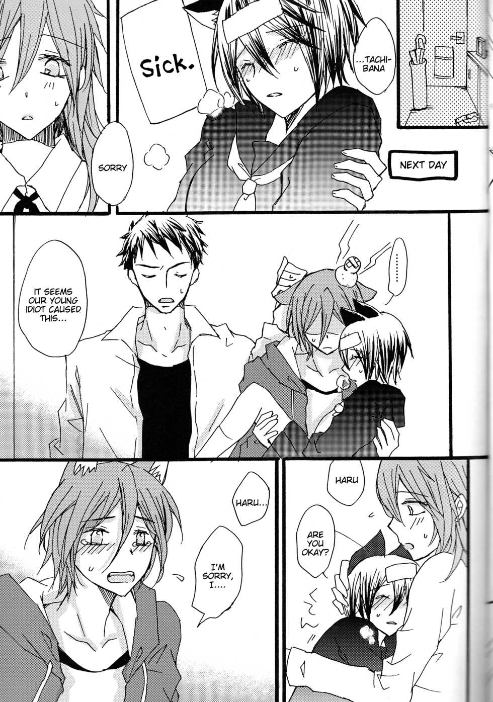 (SUPER25) [STAR FALL (Aono)] Nyan Nyan Biyori (Free!) [English] [Tigoris Translates] - Page 20