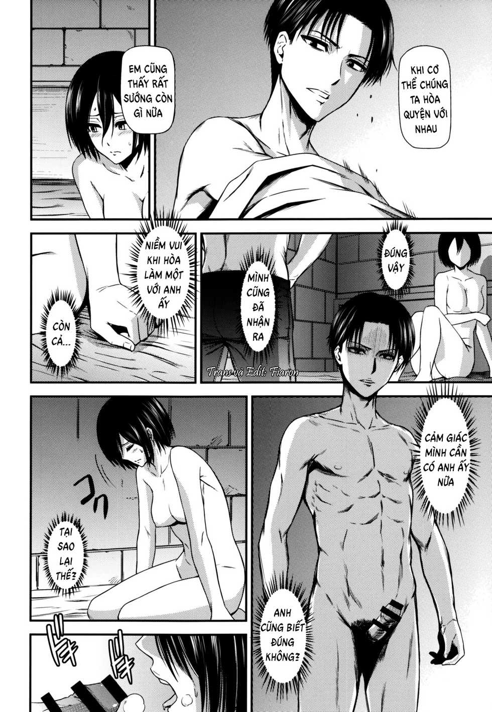 (C86) [Kiyosumi Hurricane (Kiyosumi Hurricane)] Gekishin San | Firing Pin 3 (Shingeki no Kyojin) [Vietnamese Tiếng Việt] [Fiaron] - Page 19