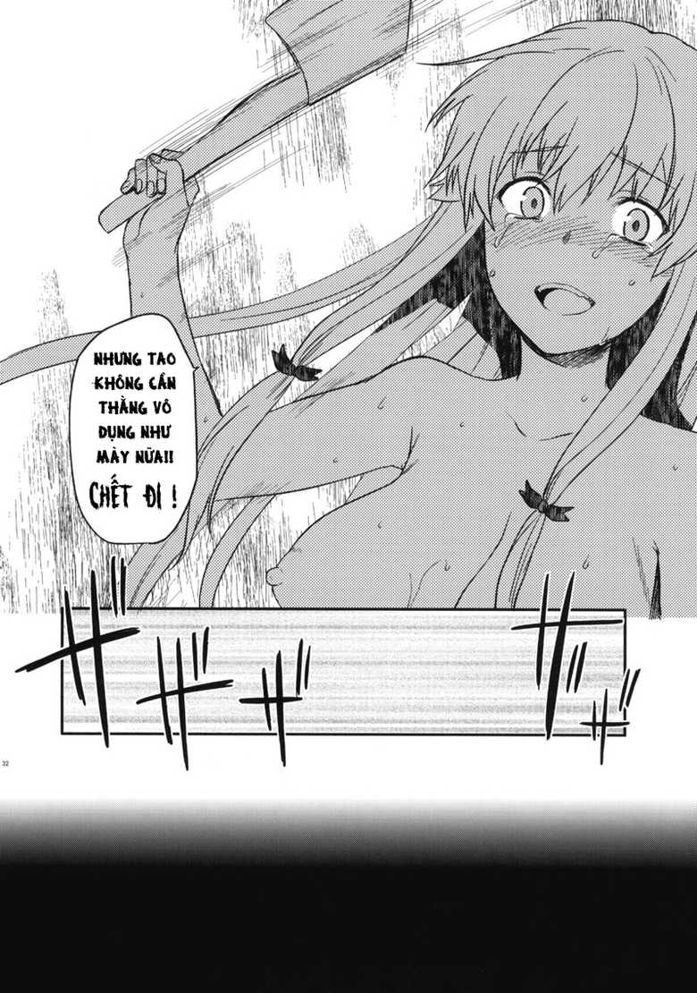 (C81) [Lv.X+ (Yuzuki N Dash)] Flag Crash (Mirai Nikki) [Vietnamese Tiếng Việt] [Cá Khô] - Page 16