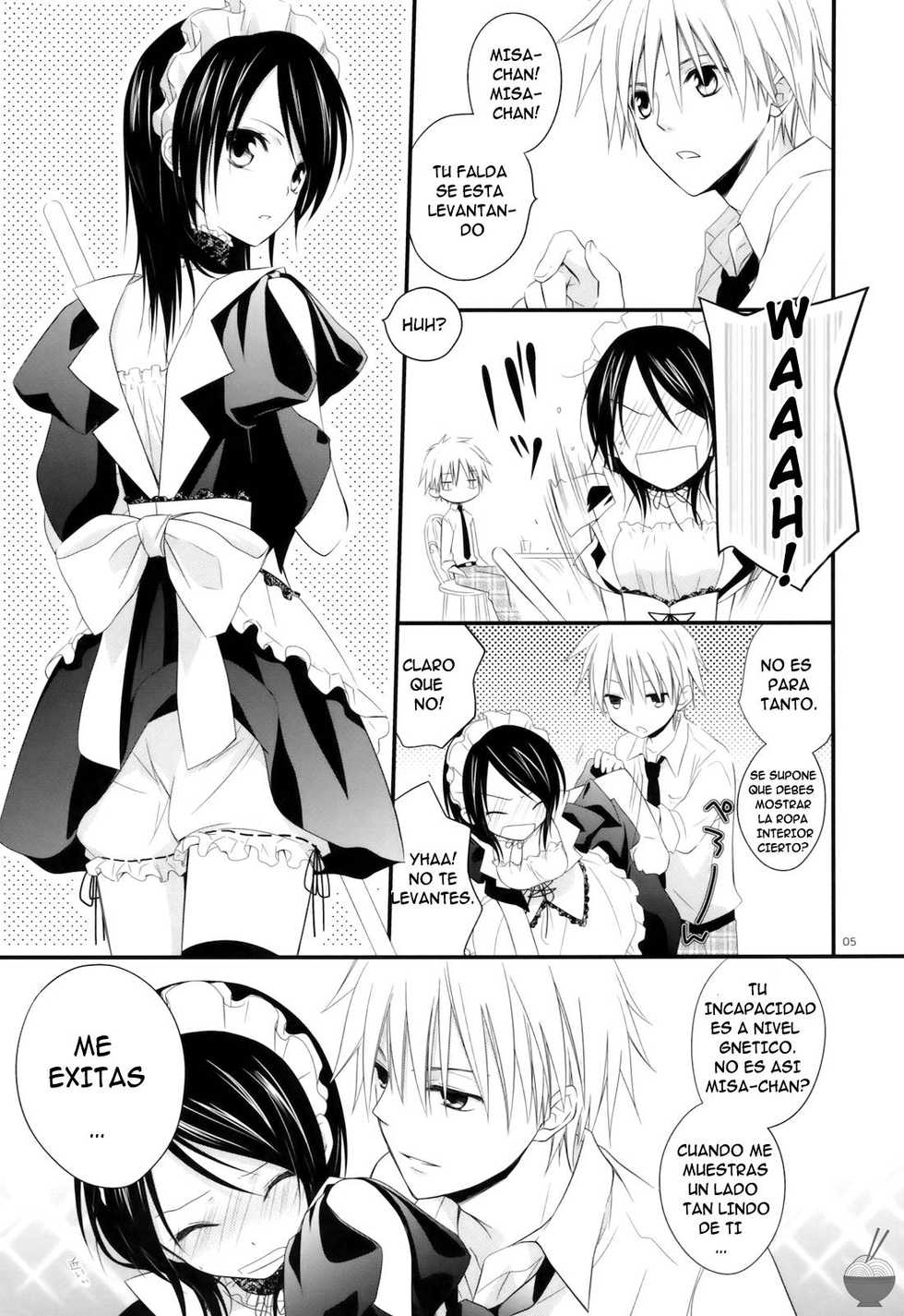 [m.s.t. (Nanami Yasuna)] elle* (Kaichou wa Maid-sama!) [Spanish] [2009-09-29] - Page 4