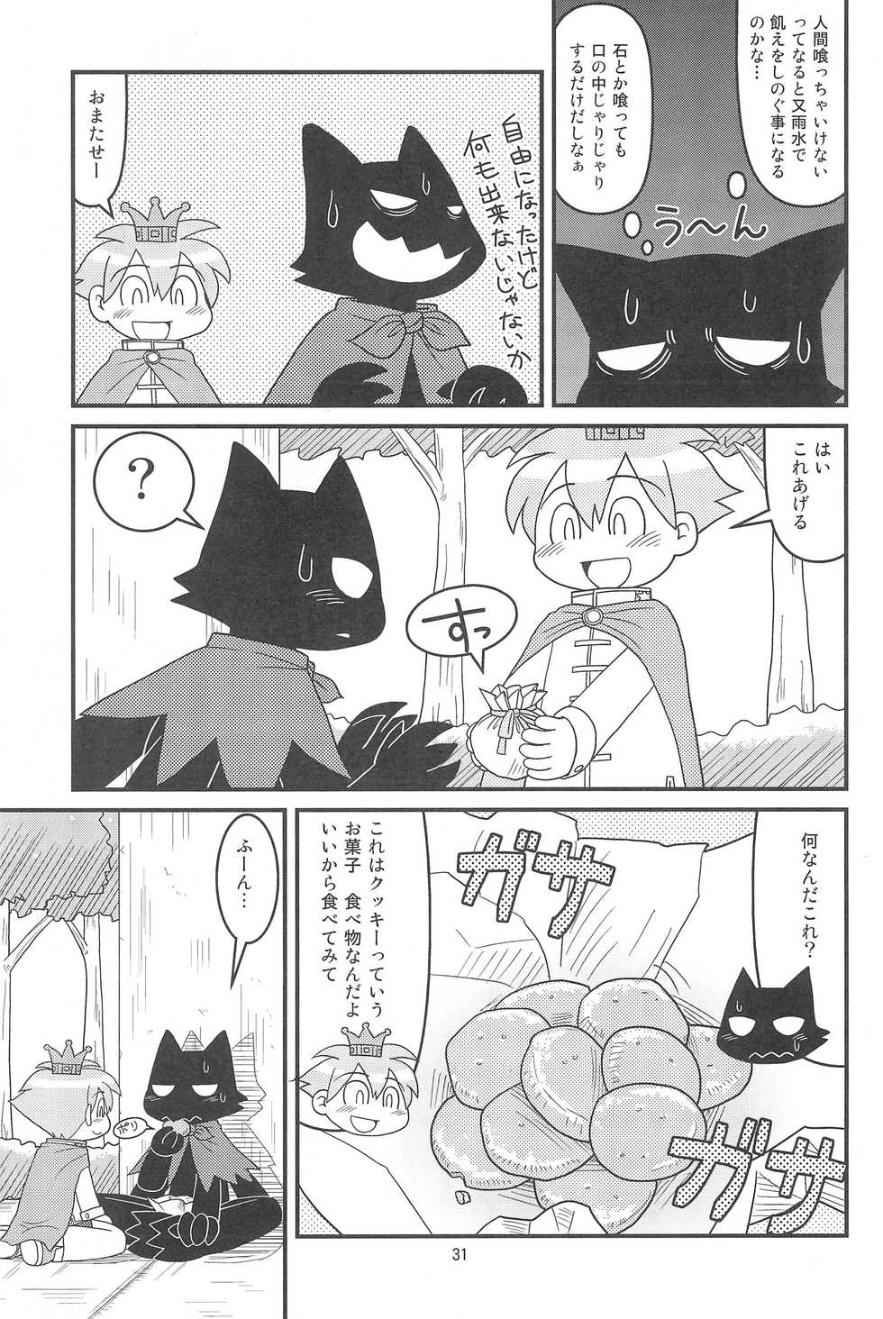 (C77) [Hosokawaya (Hosokawa Fuziemon)] Cookie Ouji to Kangoku no Akuma - Page 33