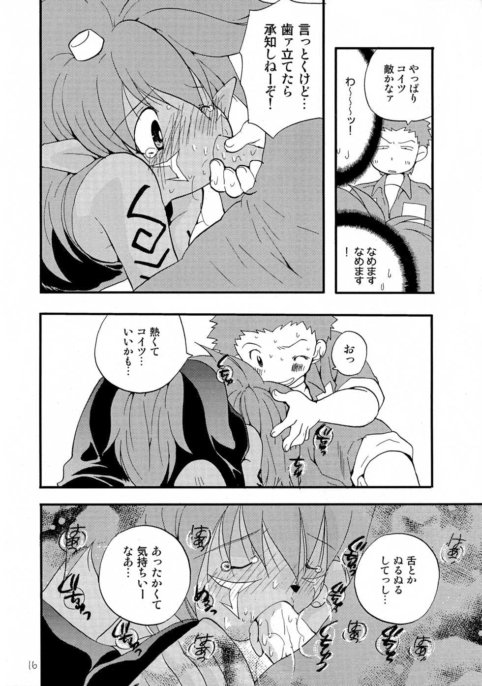 [Tomato Surprise (Futtsu Misaki)] WHAT'S UP GUYS? (Digimon Frontier) - Page 15