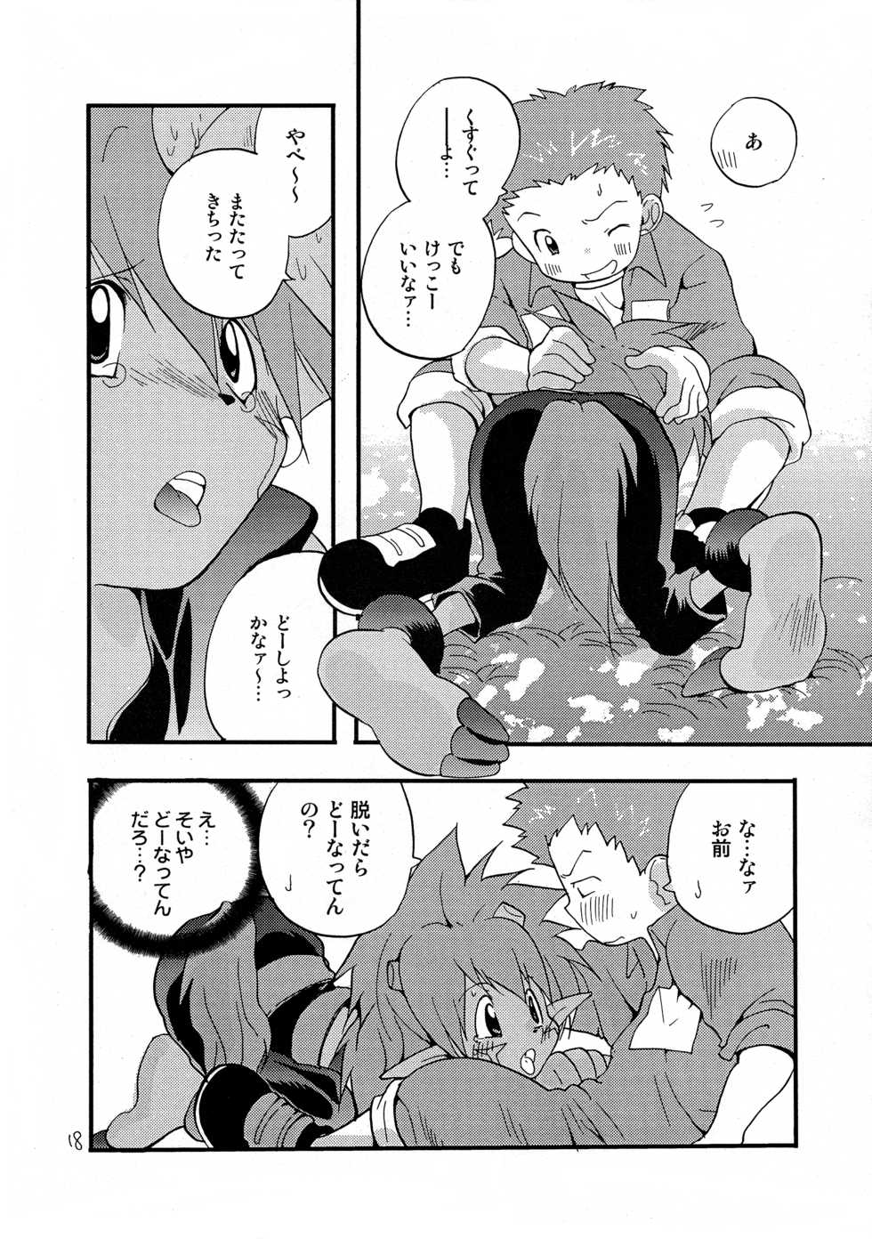 [Tomato Surprise (Futtsu Misaki)] WHAT'S UP GUYS? (Digimon Frontier) - Page 17