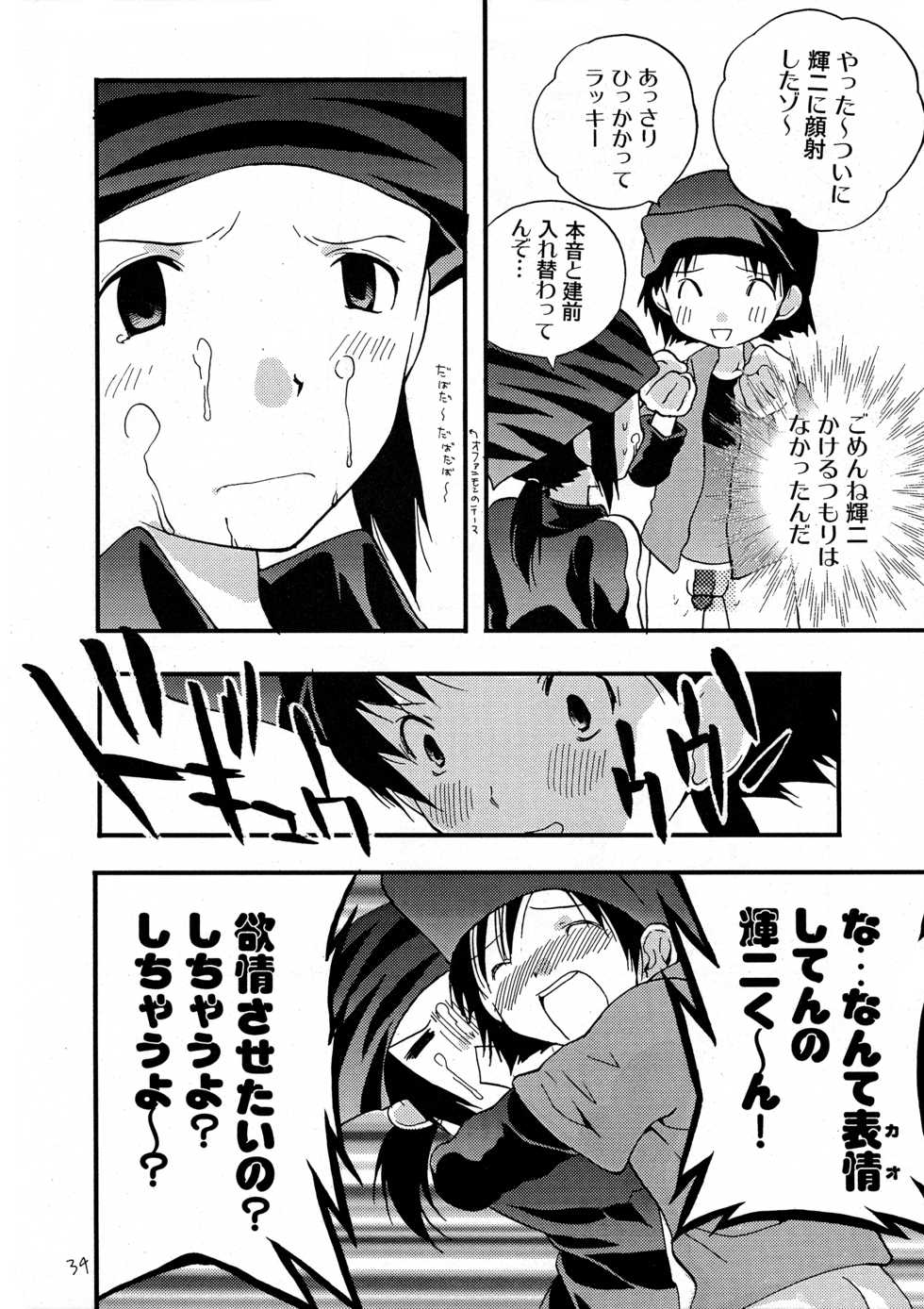 [Tomato Surprise (Futtsu Misaki)] WHAT'S UP GUYS? (Digimon Frontier) - Page 33