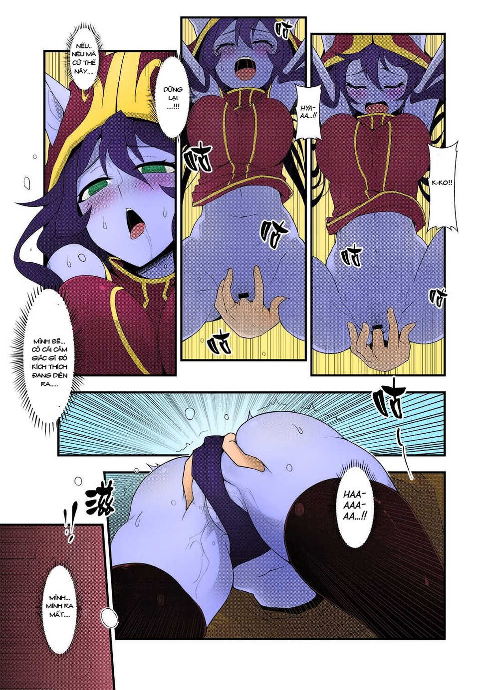 (FF28) [CreSpirit (Waero)] ININ Renmei 2 (League of Legends) [Vietnamese Tiếng Việt] [NTR Victory Team] [Colorized] - Page 10