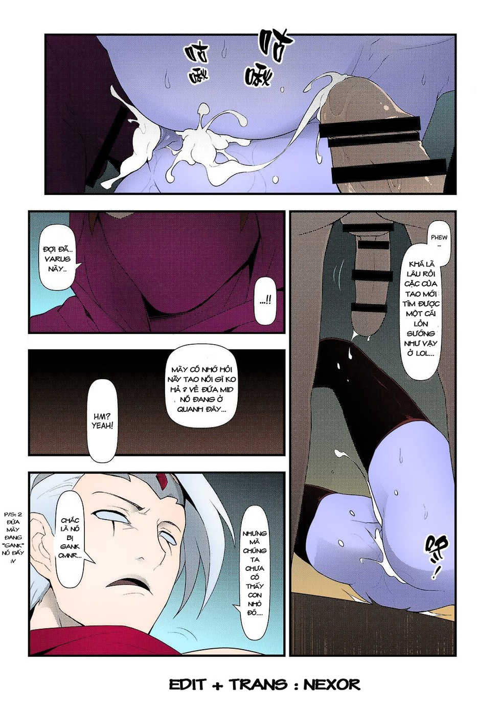 (FF28) [CreSpirit (Waero)] ININ Renmei 2 (League of Legends) [Vietnamese Tiếng Việt] [NTR Victory Team] [Colorized] - Page 16