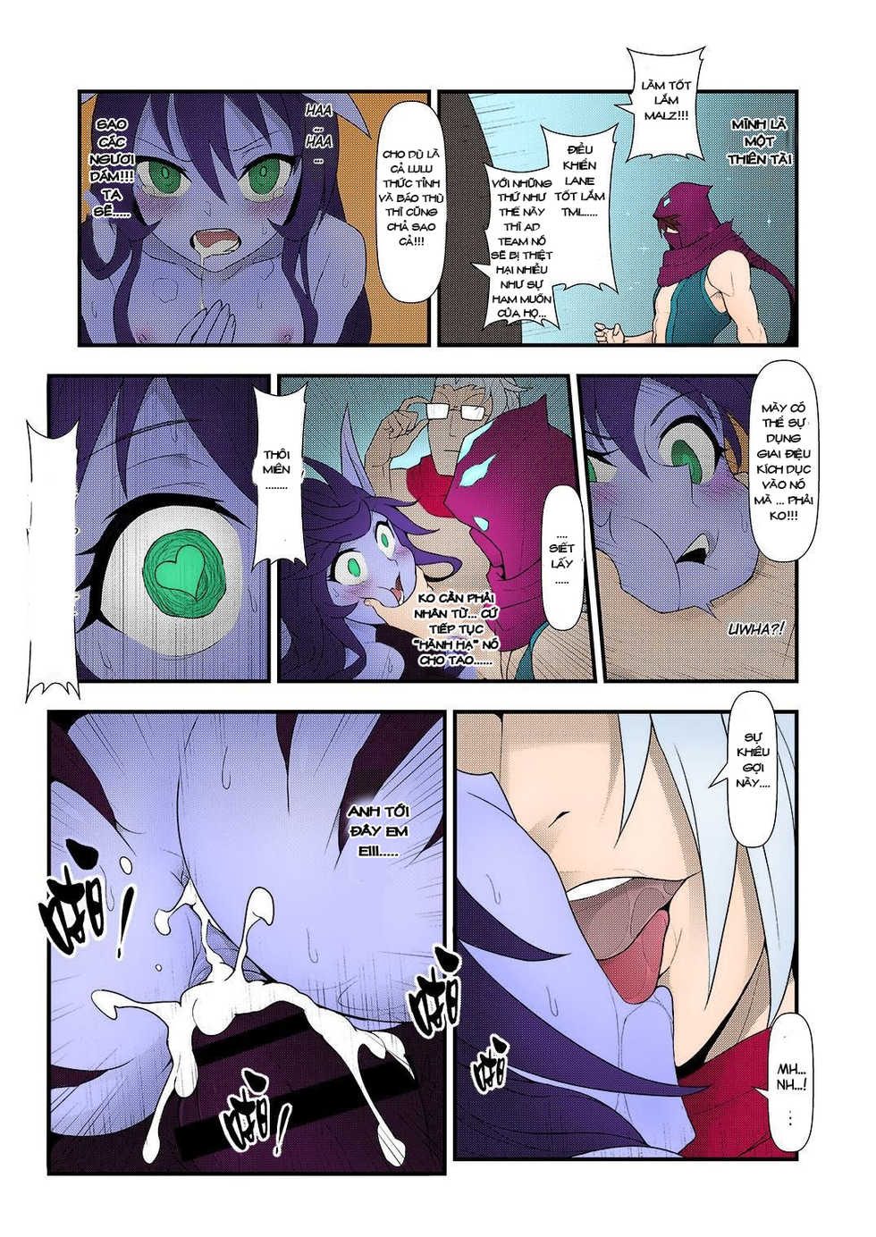 (FF28) [CreSpirit (Waero)] ININ Renmei 2 (League of Legends) [Vietnamese Tiếng Việt] [NTR Victory Team] [Colorized] - Page 24