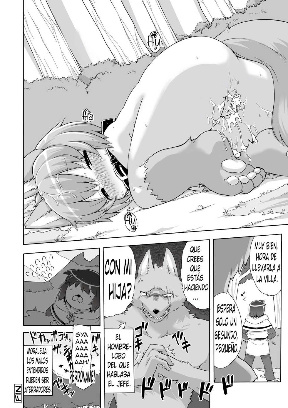 [Kishibe] Mori no Ookami-san | La Loba Del Bosque (Kyou kara Hajimeru Kuro Majutsu) (Spanish) [kalock] [Digital] - Page 16