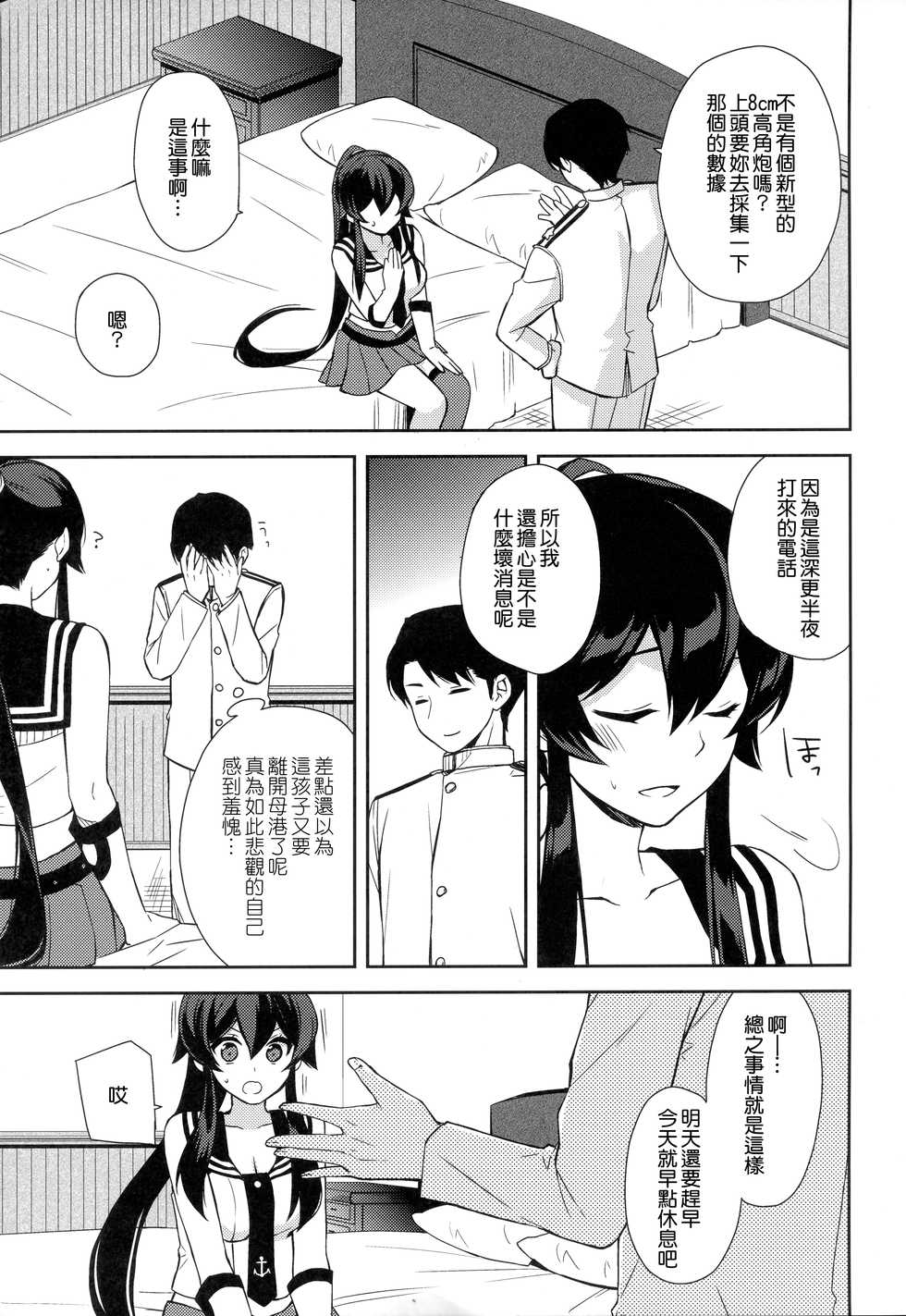(C92) [Rosapersica (Ichinomiya)] Keijun Yahagi wa Koi o Shita Jou (Kantai Collection -KanColle-) [Chinese] [嗶咔嗶咔漢化組] - Page 9