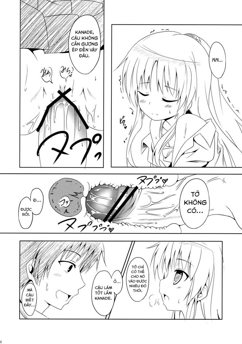 (SC48) [AGOITEI (Sankuro)] My Angel (Angel Beats!) [Vietnamese Tiếng Việt] [Loli Rules The World] - Page 11