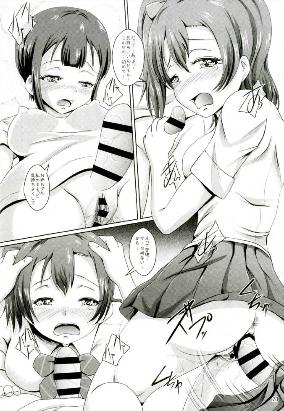 (C92) [Eco Filter (tuyo)] Homura de Hajimaru Monogatari (Love Live!) - Page 23