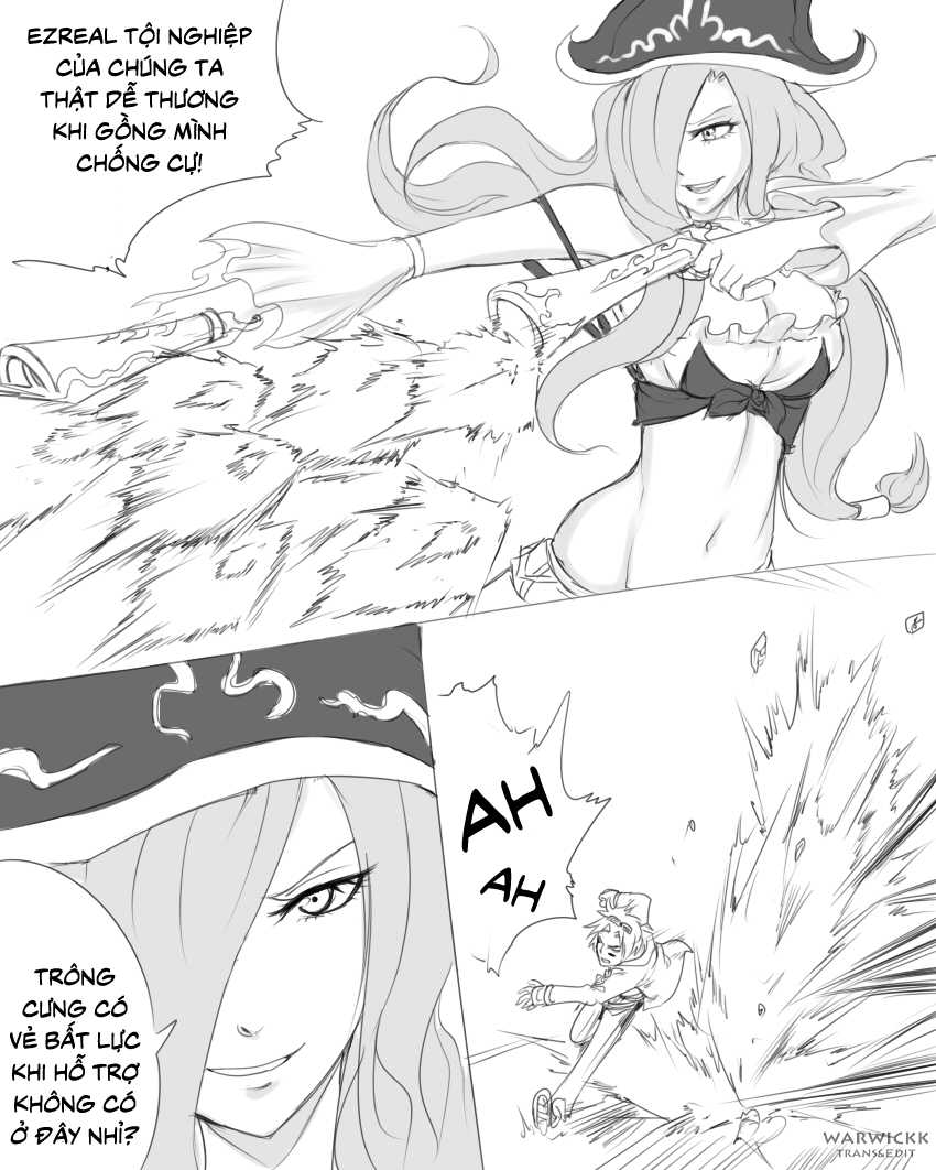 [scofa] EZ's Spirit of the Elder Lizard | Linh Hồn Khủng Long (League of Legends) [Vietnamese Tiếng Việt] [HentaiVN] - Page 2