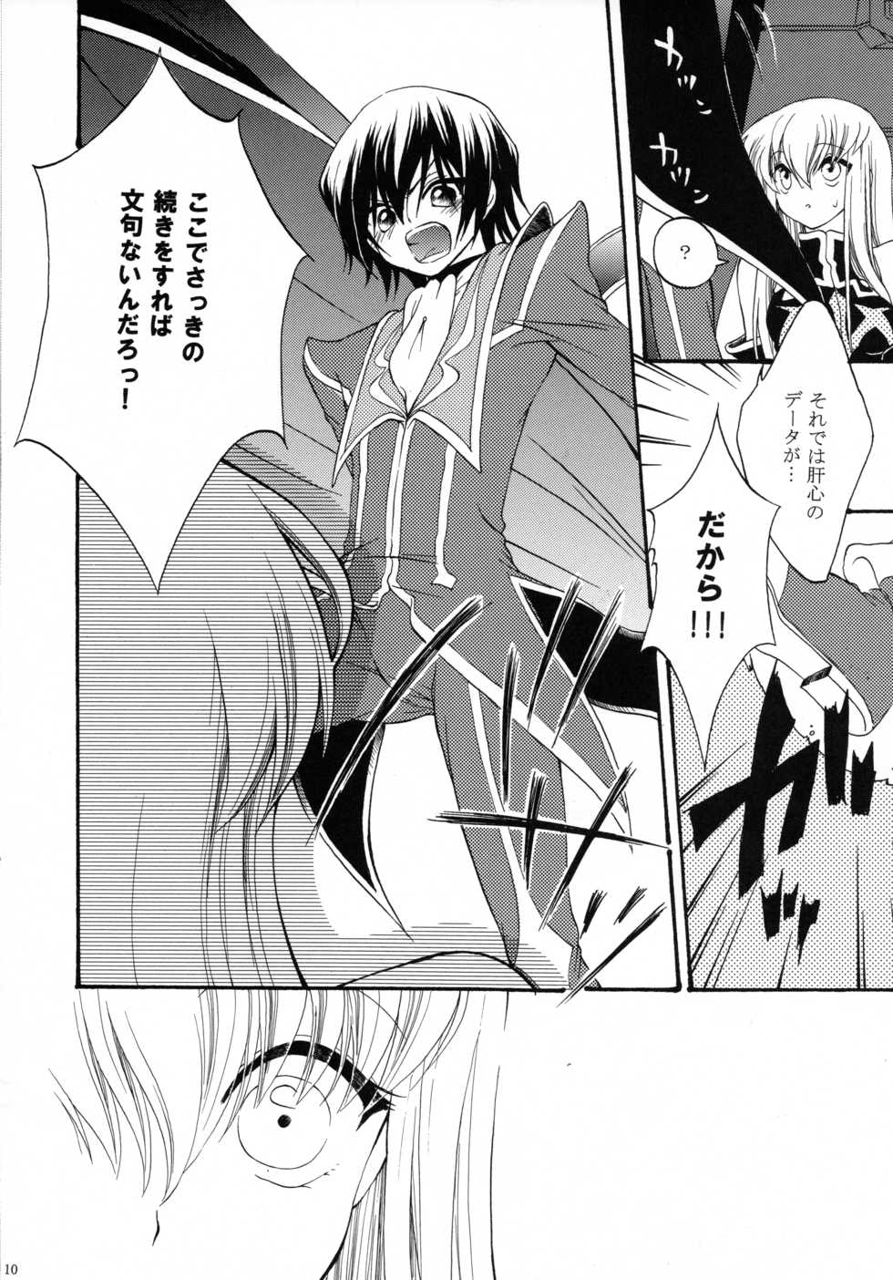 (C76) [APRICOTTEA (Minami)] I want you! (Code Geass) - Page 9