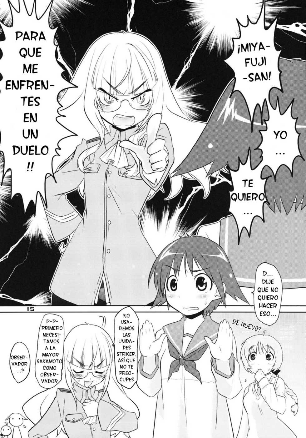 (C78) [Peθ (Mozu)] ELECTRIC★ERECTION (Strike Witches) [Spanish] [NekoTime] - Page 14