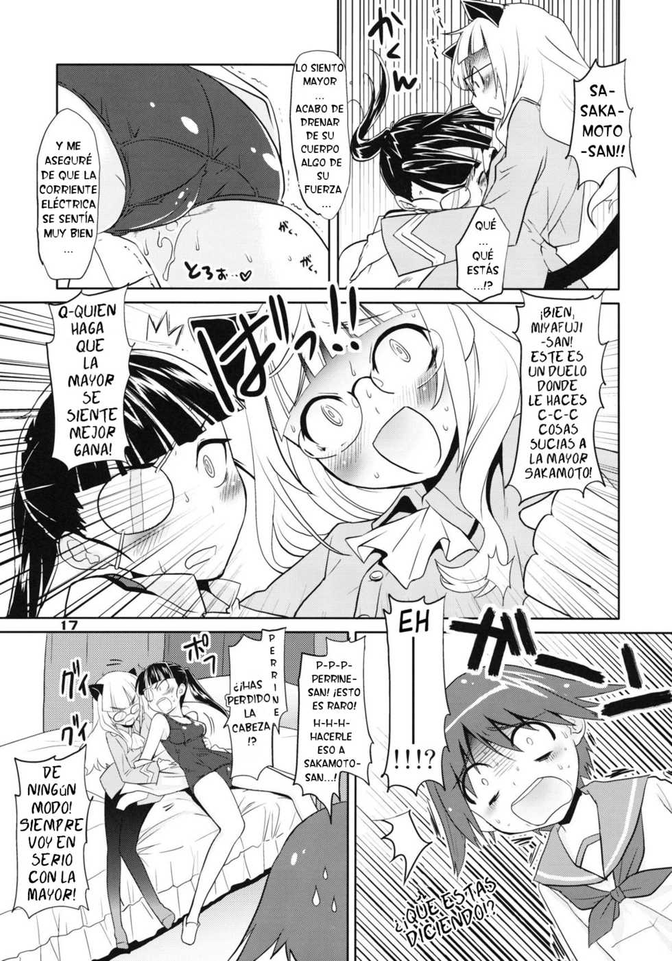 (C78) [Peθ (Mozu)] ELECTRIC★ERECTION (Strike Witches) [Spanish] [NekoTime] - Page 16
