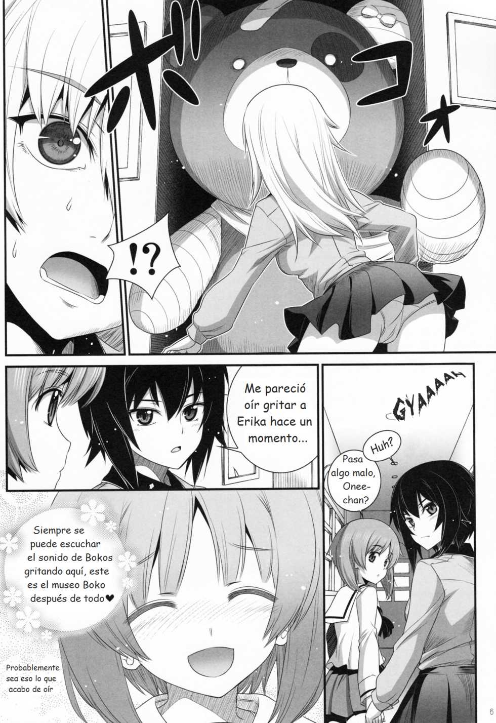 (C89) [Aneko no Techo (Koume Keito)] Shimada-ryuu Panzer!! (Girls und Panzer) [Spanish] [NekoTime] - Page 5