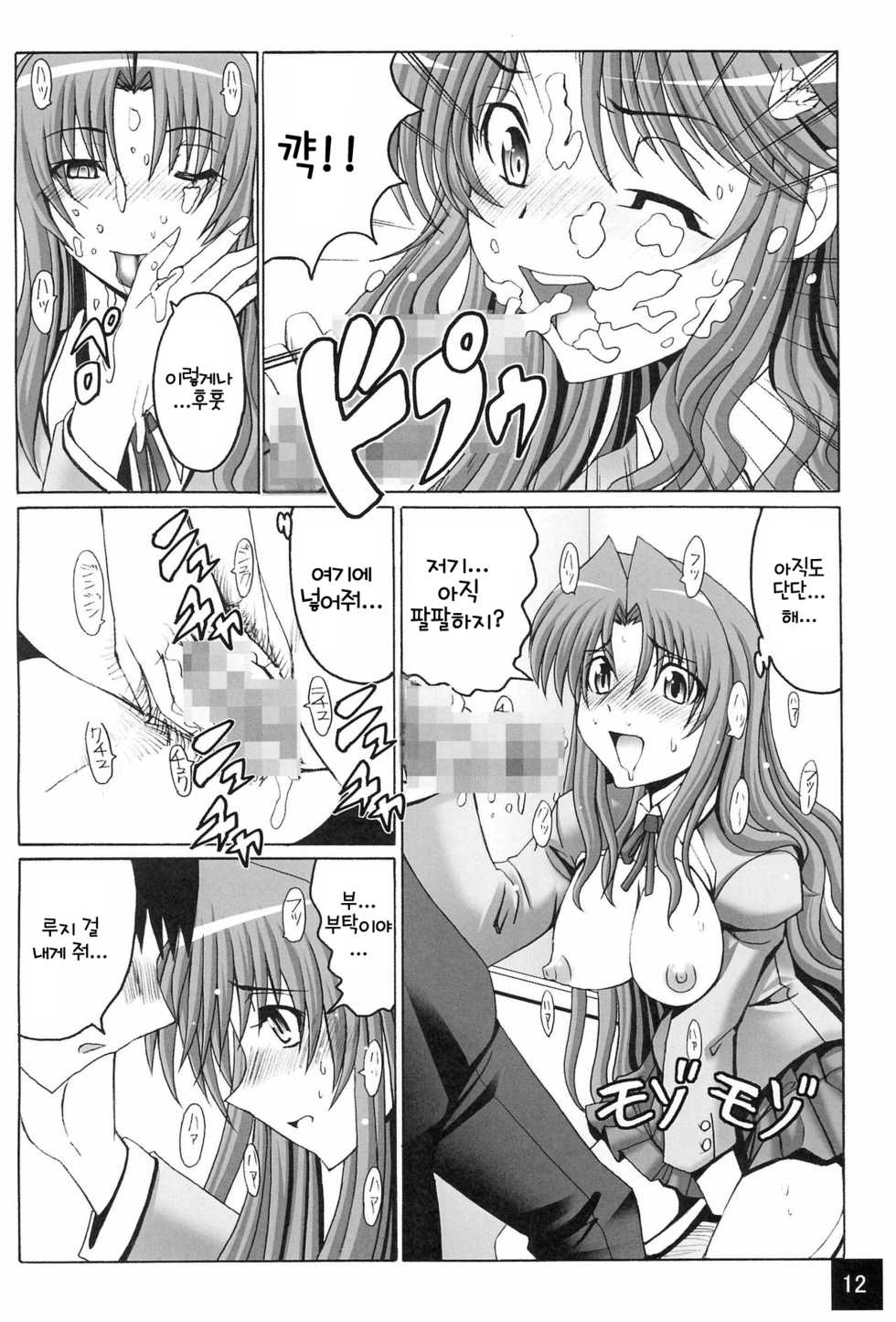 (Ore ga Ryuu de, Omae ga Tora de. ~Hannin wa ○○~) [Oomorian (Ohbayashi Mori, Pensuke)] Limited Chiwadora! | 리미티드 치와도라! (Toradora!) [Korean] - Page 11