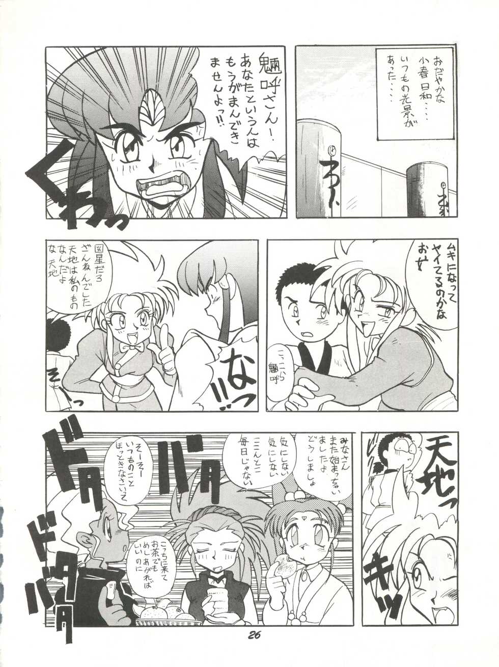 [Itaba Tatamiten (Itaba Hiroshi)] Rikai Muyou Ni-gou (Tenchi Muyo!) - Page 25