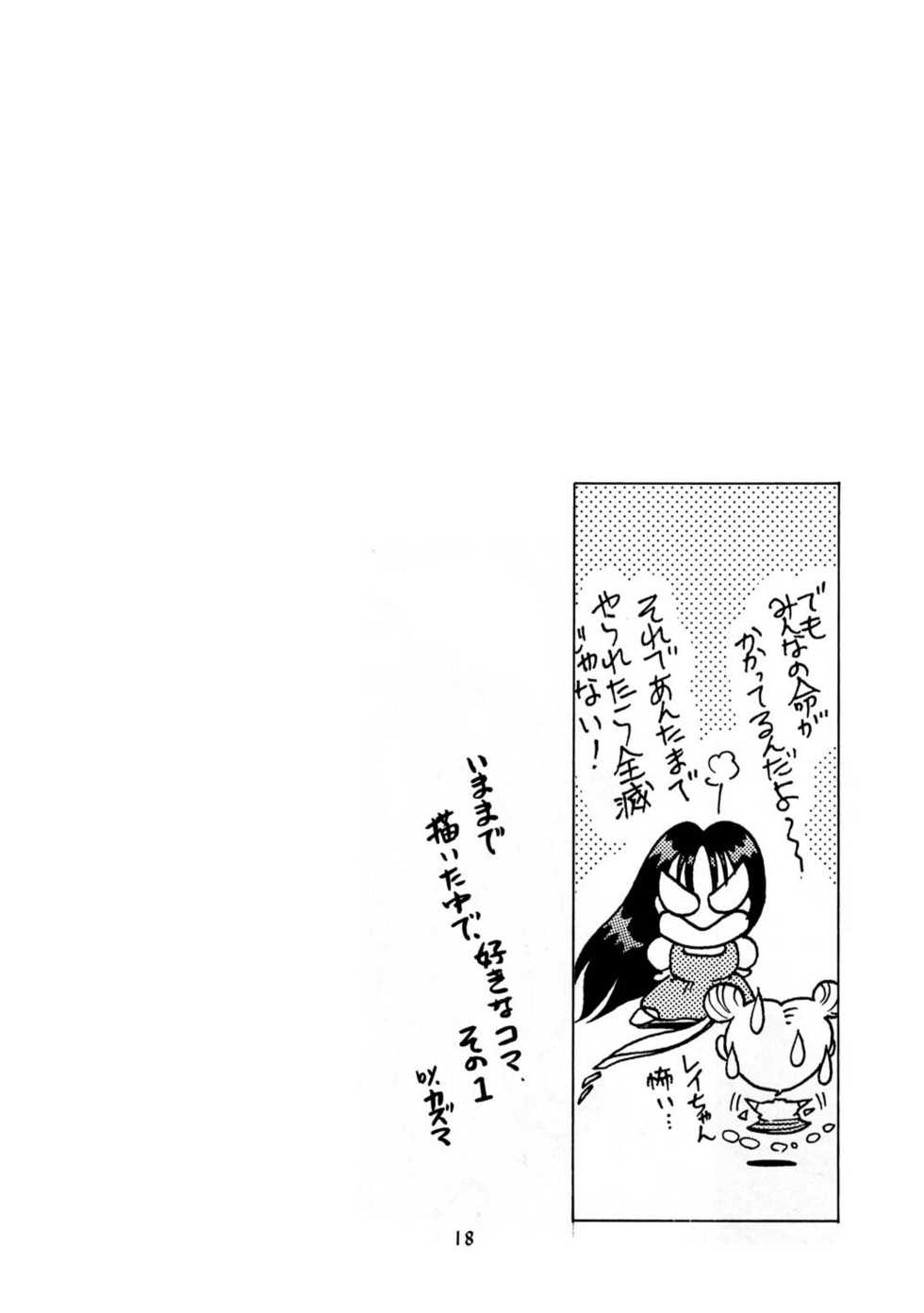 (C49) [Kazuma Kikaku (Kazuma G-Version)] Kazuma Gekijou Tokubetsu-hen Plus (Bishoujo Senshi Sailor Moon) - Page 17