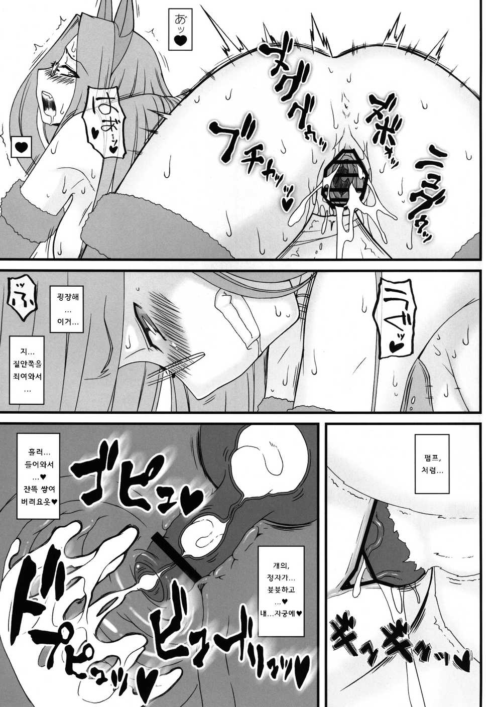 [Gachinko Shobou (Kobanya Koban)] Rider-san ga Inu to SEX Shichau Hon | 라이더씨가 개랑 SEX 해버리는 책 (Fate/stay night) [Korean] [Digital] - Page 20