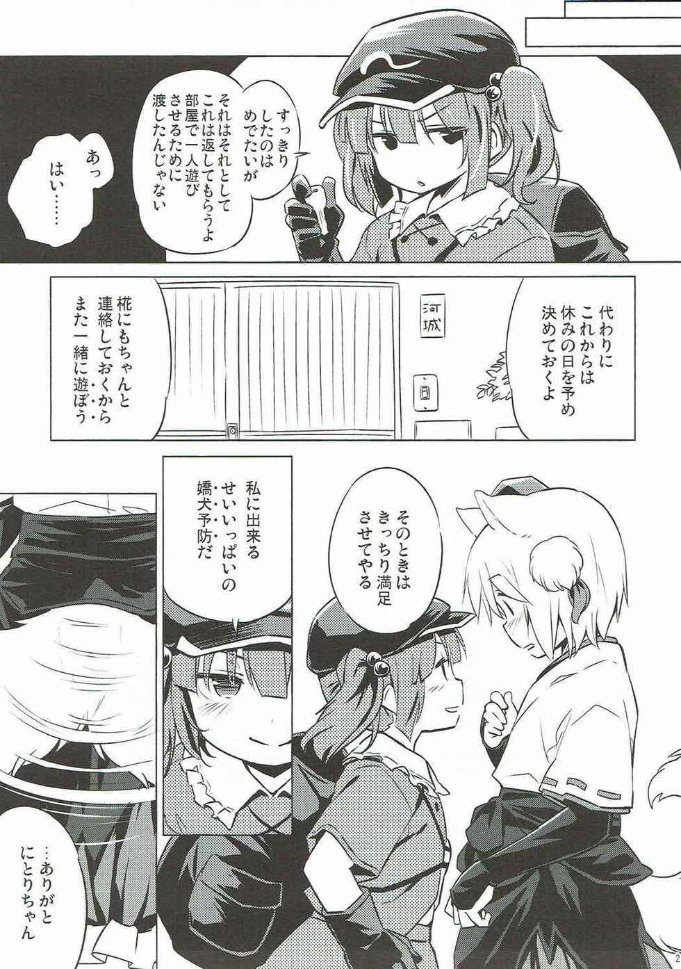 (Dai-132-Ki Bunbunmaru. Shinbun Tomo no Kai) [Animal Passion (Yude Pea)] VacVac cinecine (Touhou Project) - Page 20