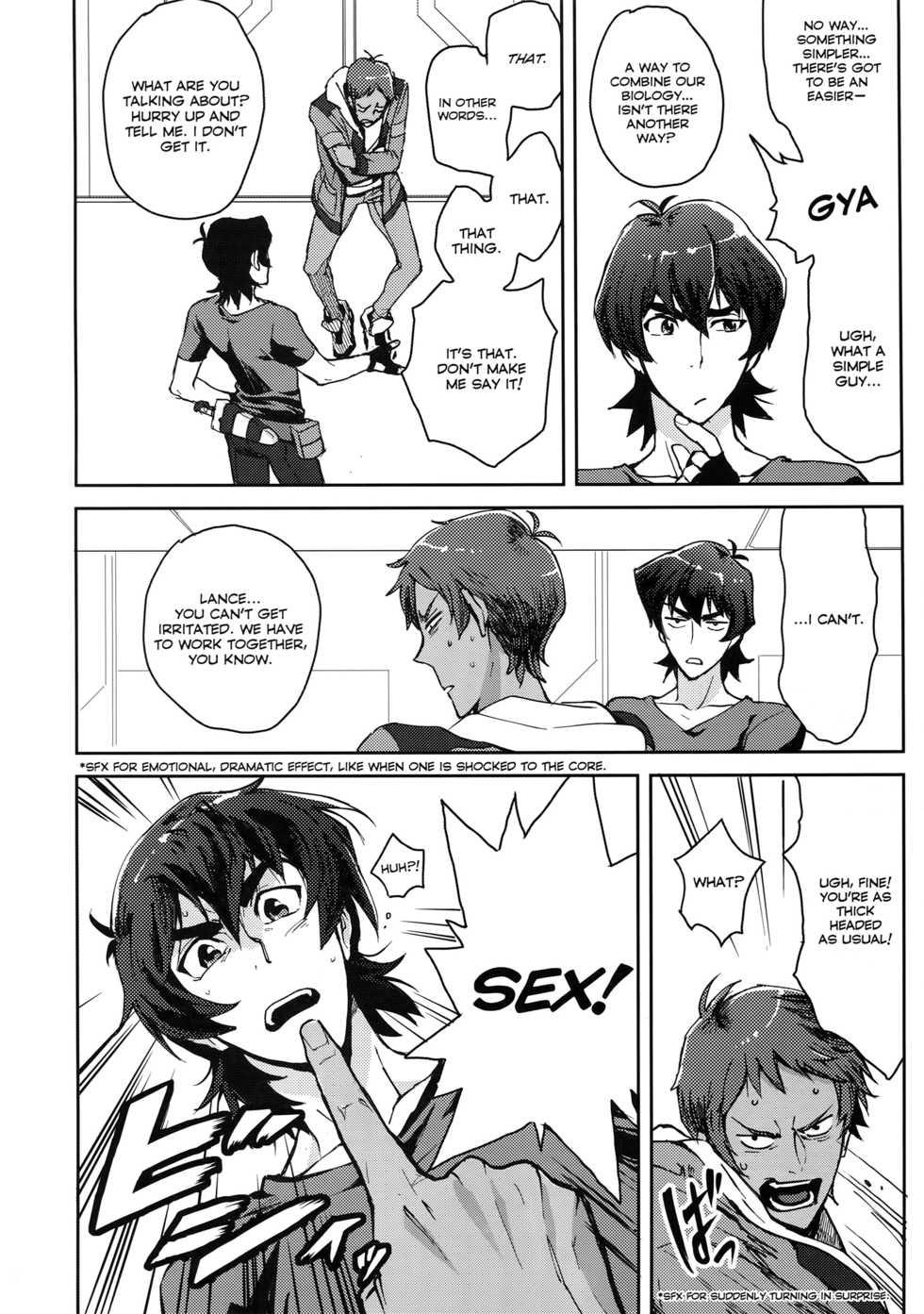 (C92) [Unky (Unko Yoshida)] TOP-LESS (Voltron: Legendary Defender) [English] - Page 5