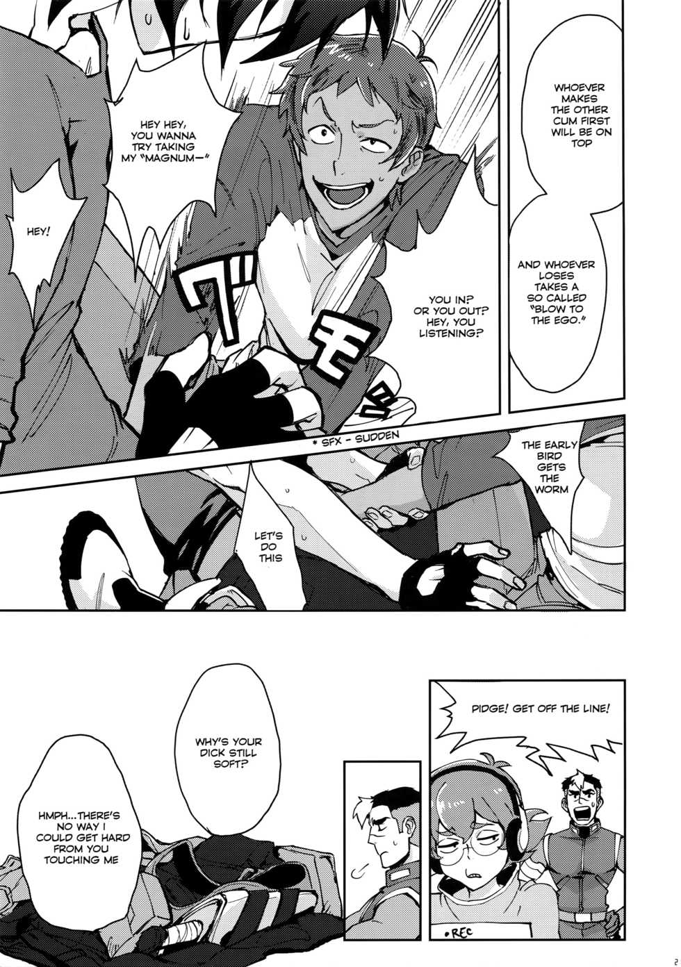 (C92) [Unky (Unko Yoshida)] TOP-LESS (Voltron: Legendary Defender) [English] - Page 20
